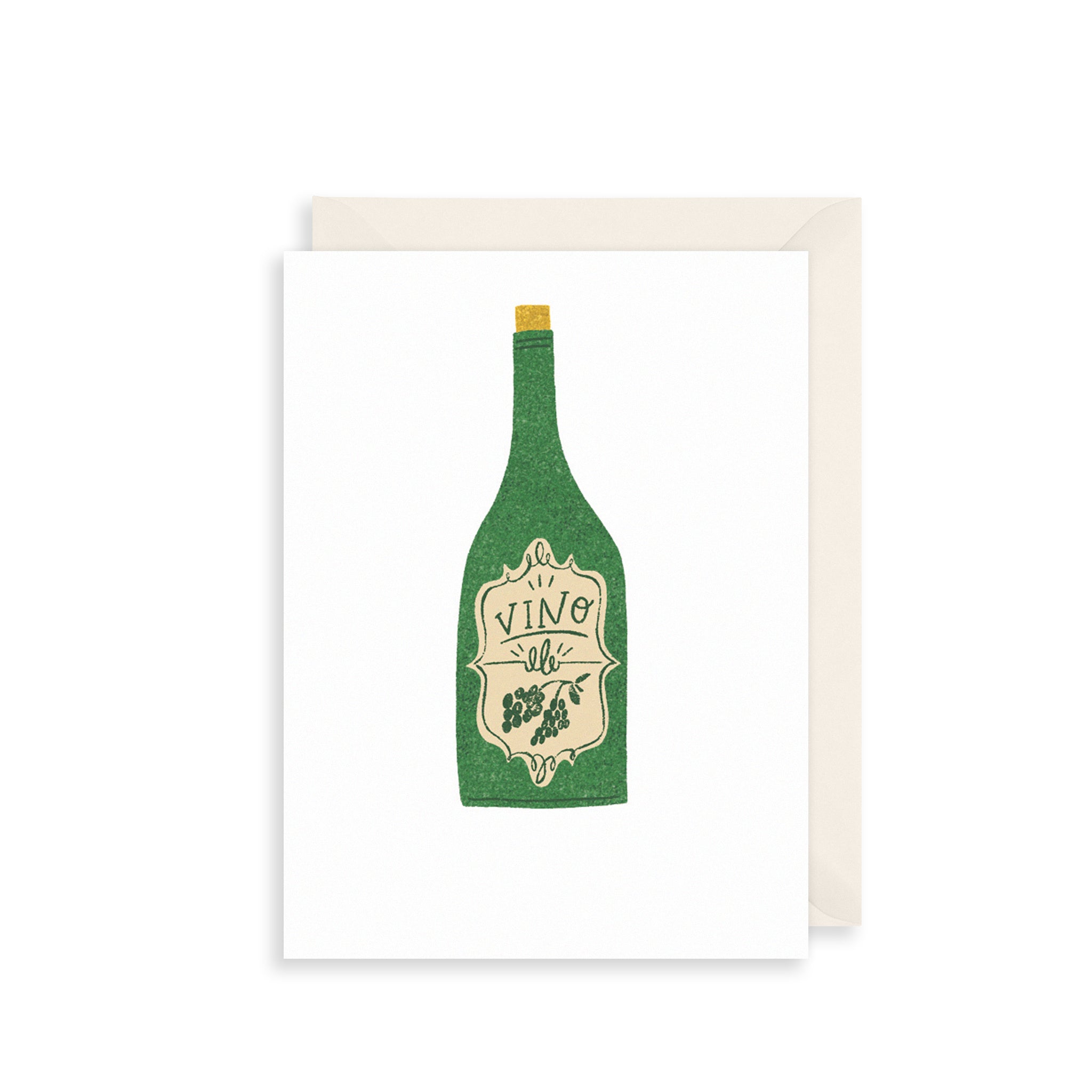Vino Greetings Card