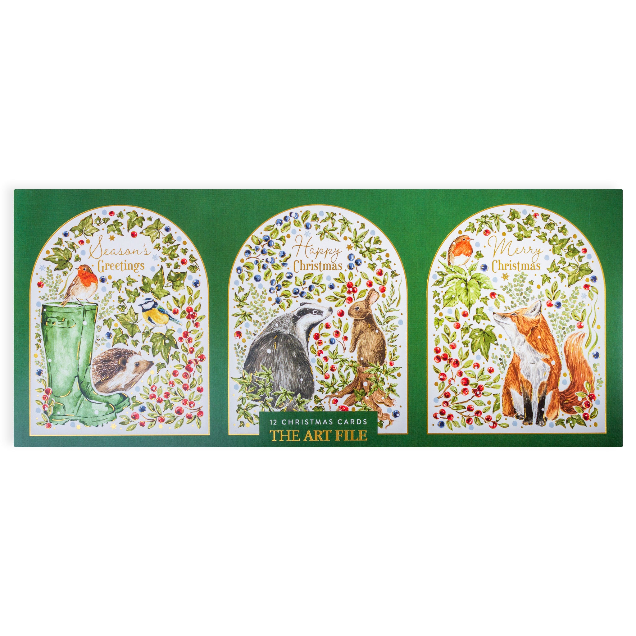 Countryside Christmas, Trio Christmas Card Box