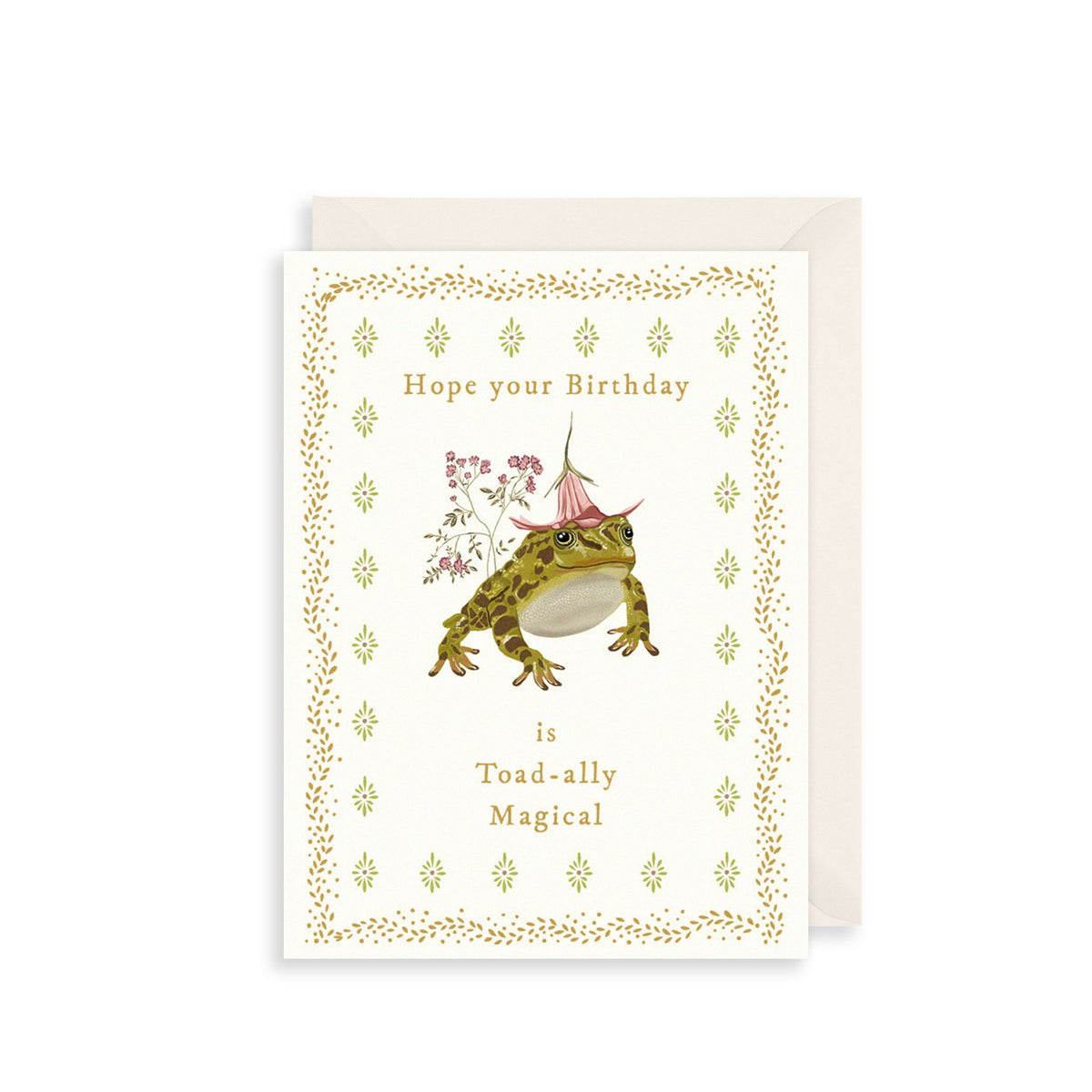 Toad-ally Magical Birthday Card