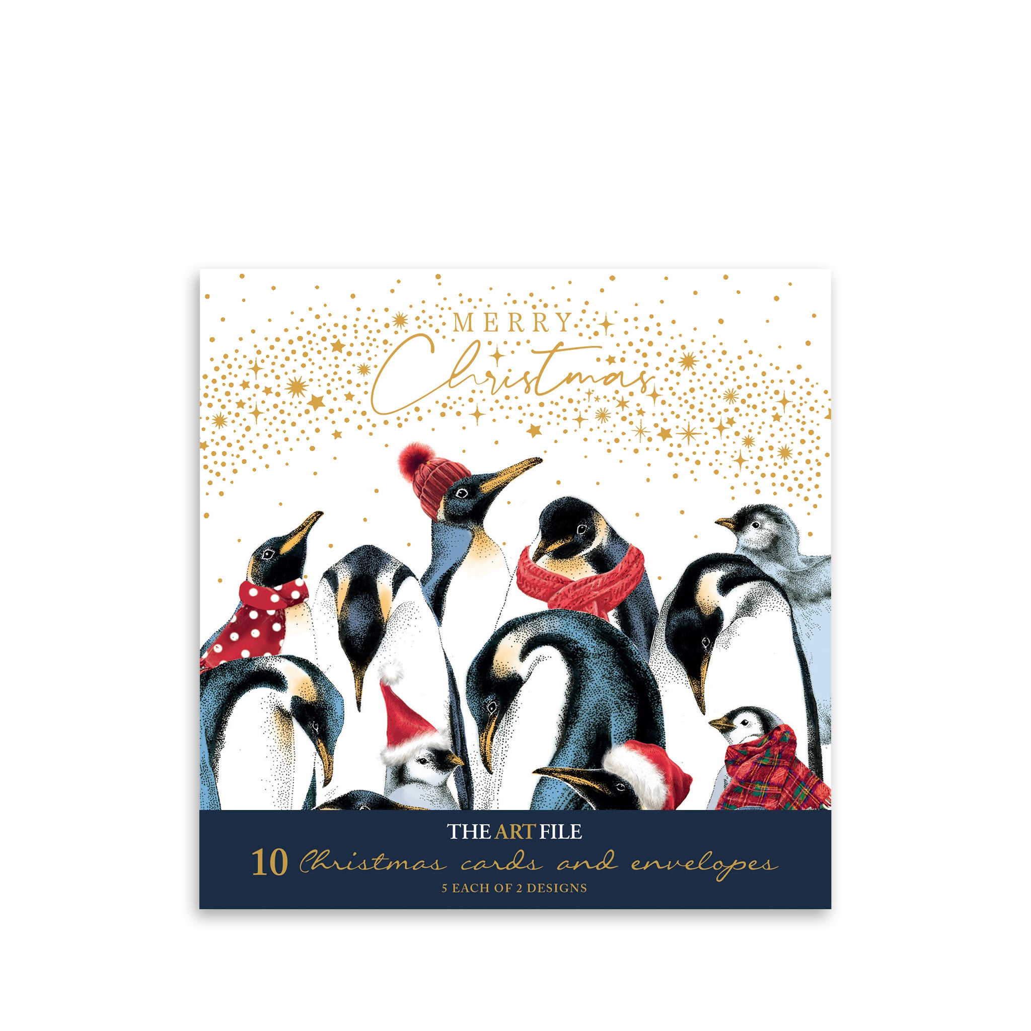 Christmas Penguins, Christmas Card Wallet