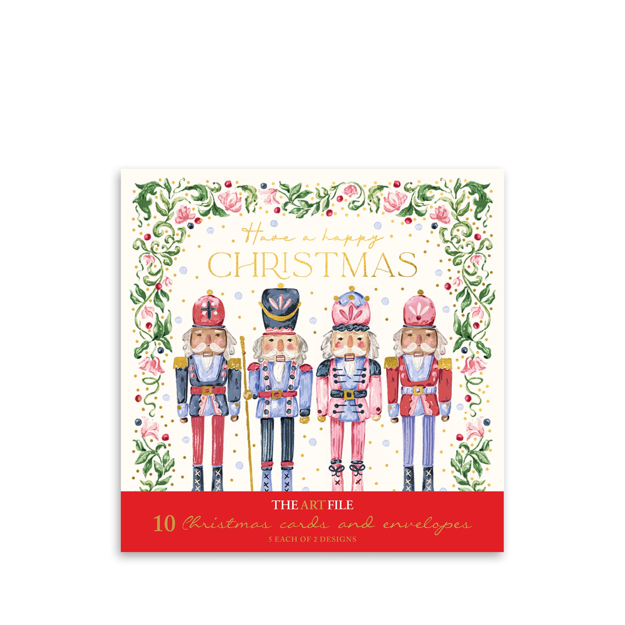Nutcrackers, Christmas Card Wallet