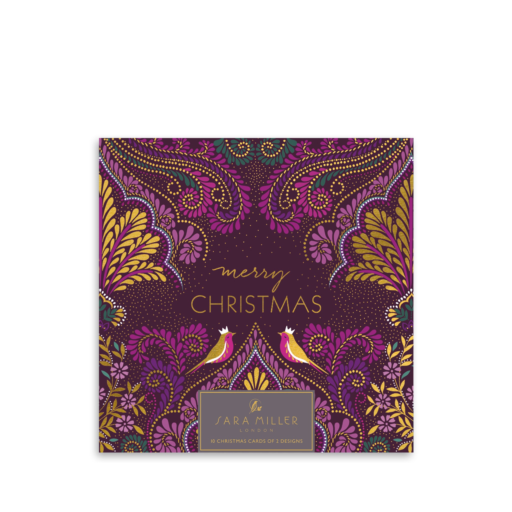 Golden Christmas, Christmas Card Wallet