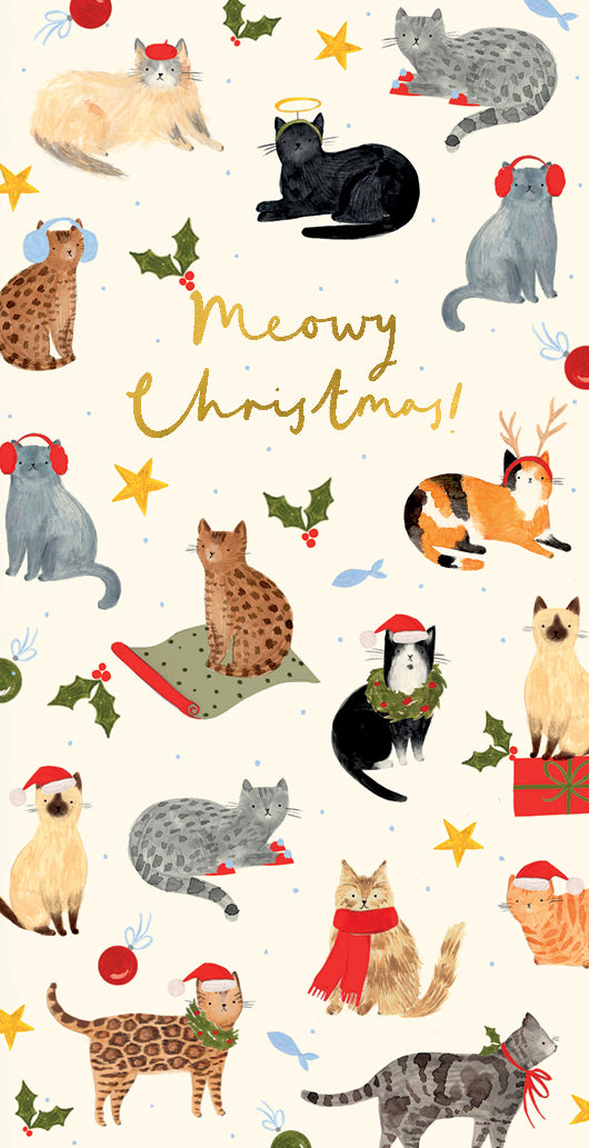 Festive Cats Money Wallet