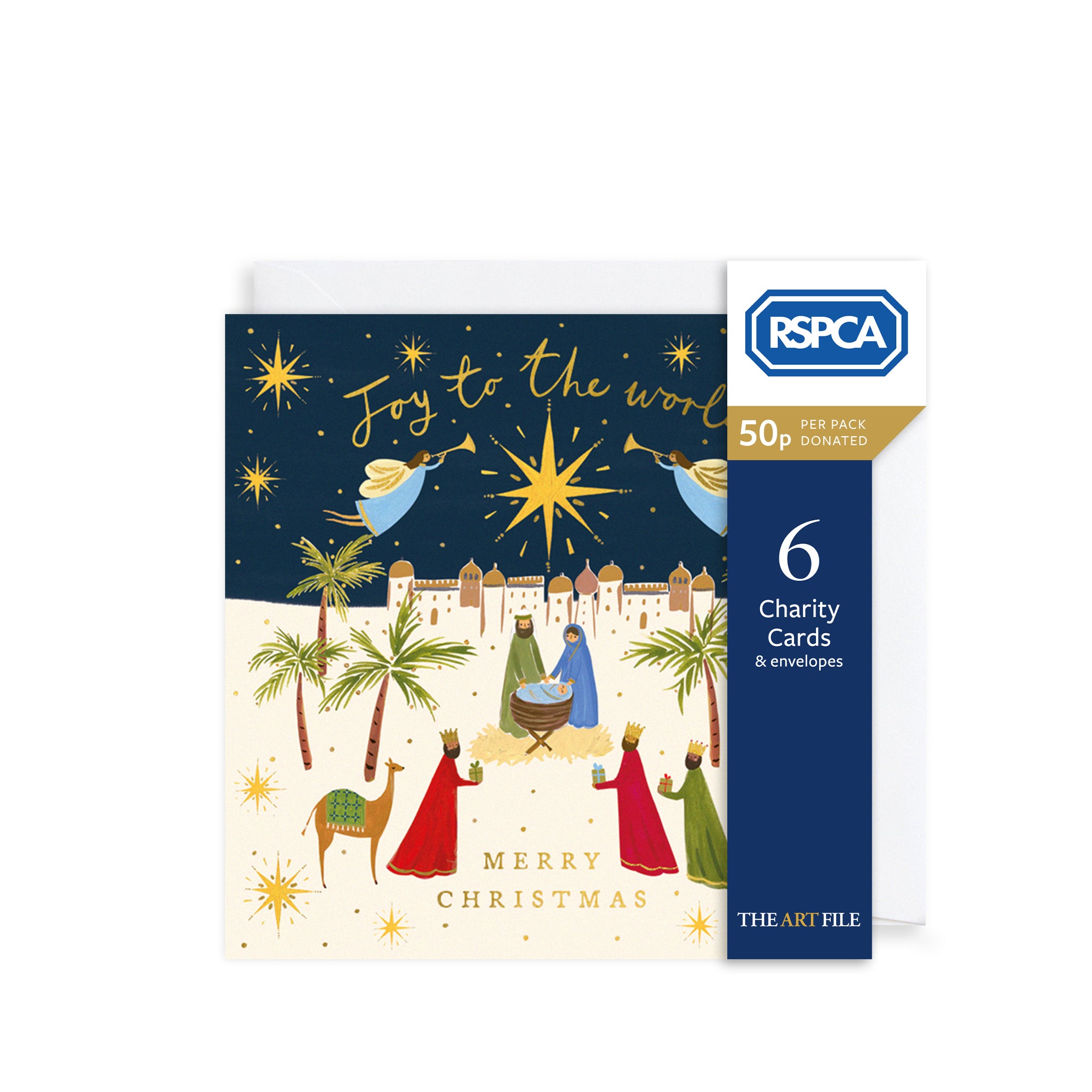 Festive Nativity, Christmas Charity Cards