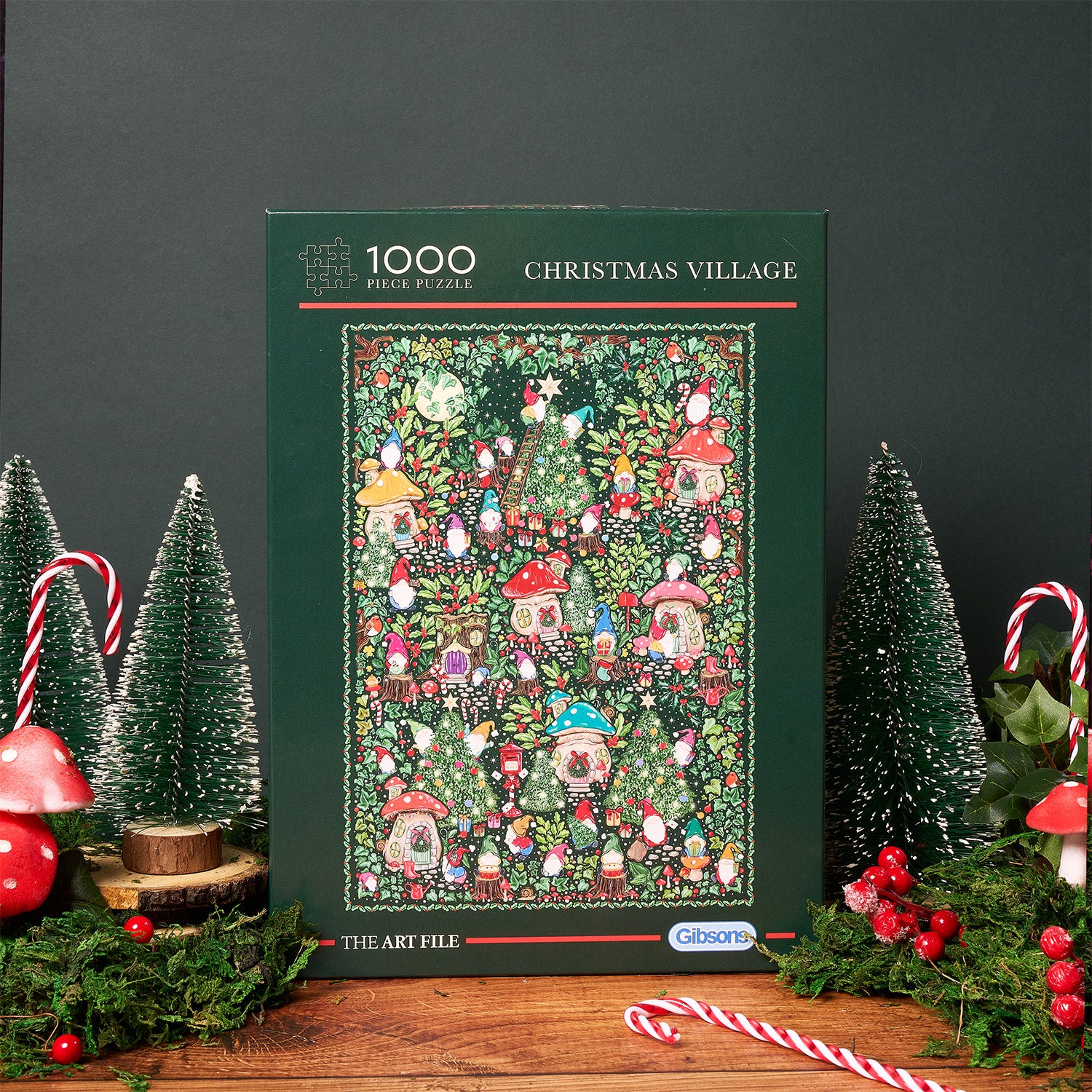 Christmas Village, 1,000 Piece Jigsaw Puzzle