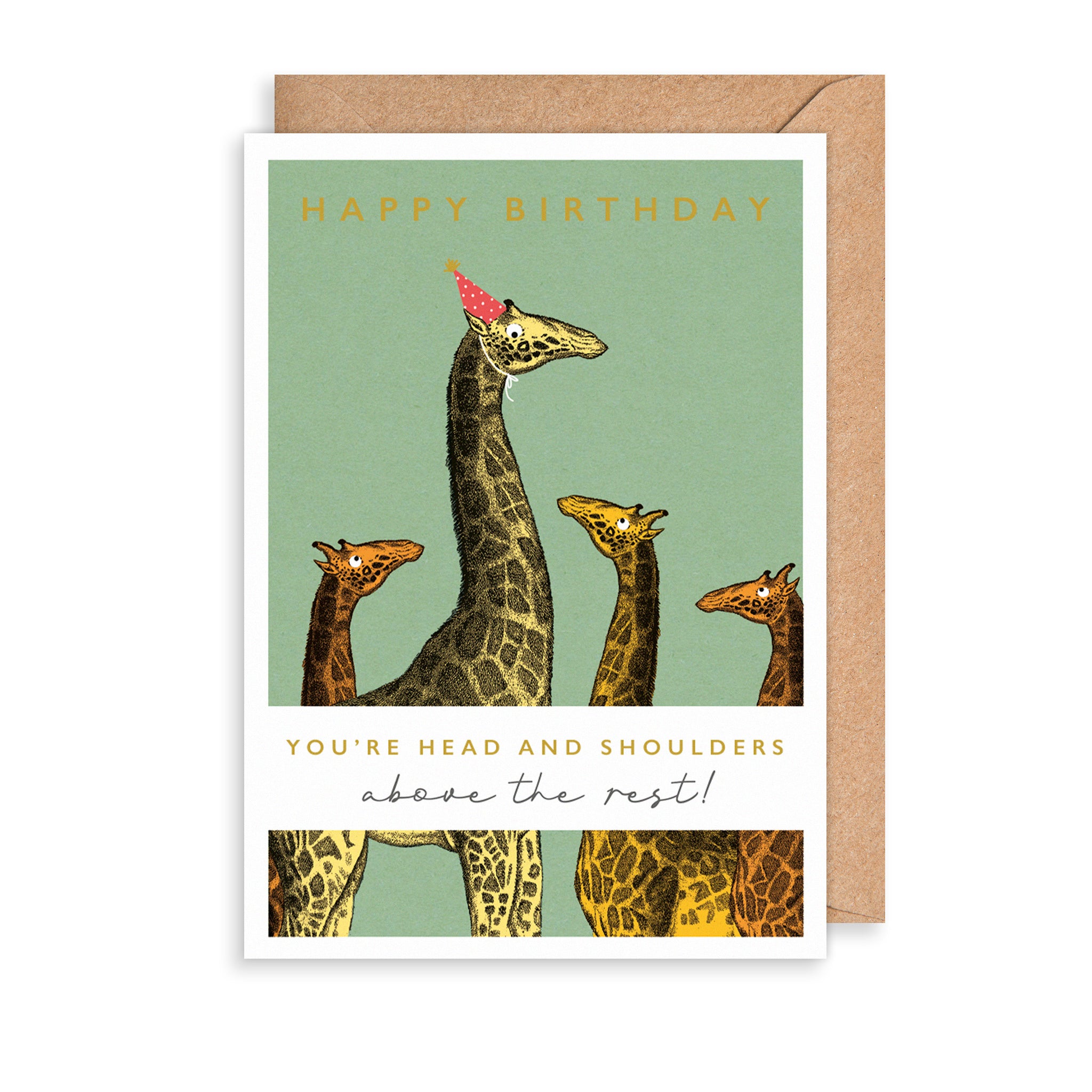 Above The Rest Greetings Card The Art File