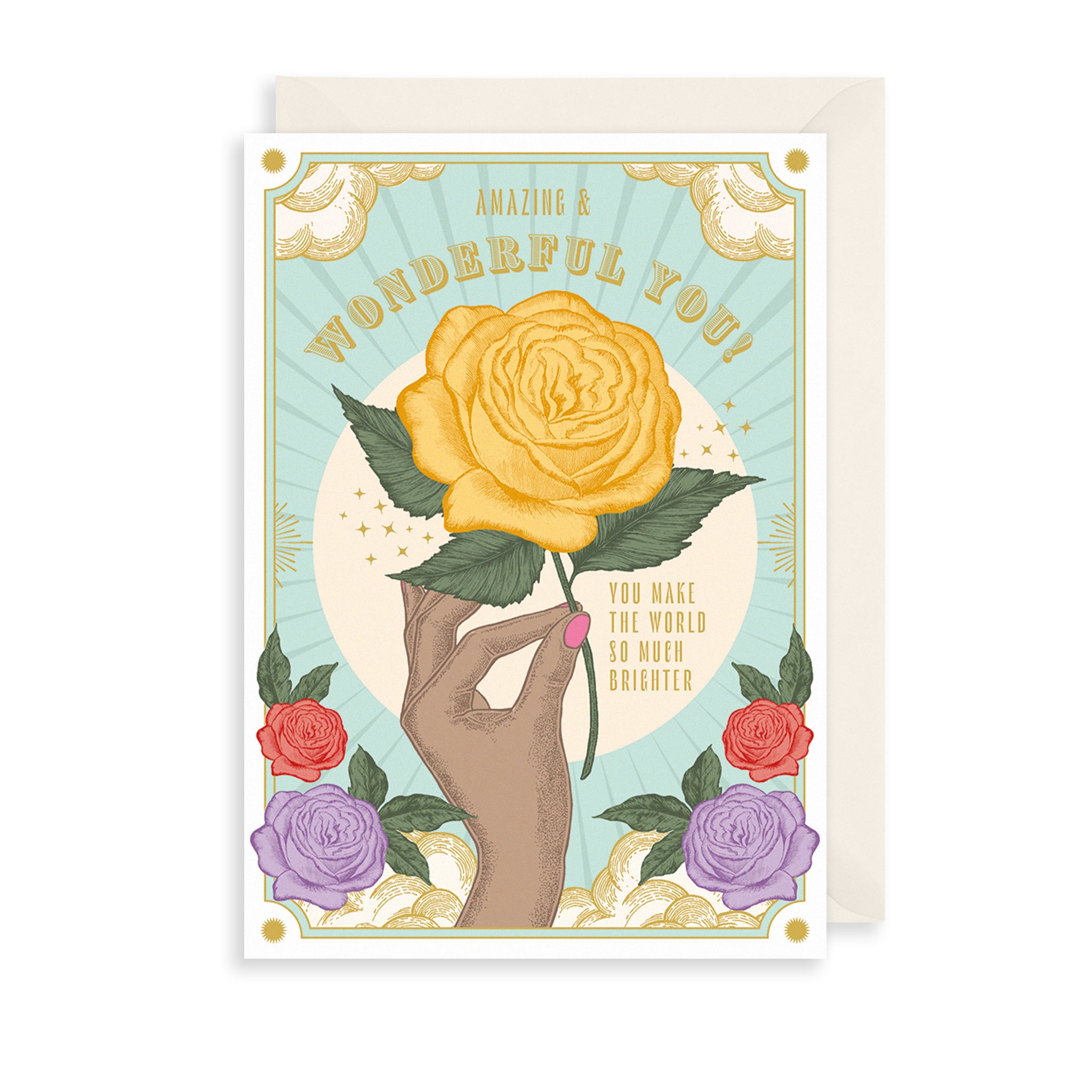 Amazing & Wonderful Greetings Card The Art File