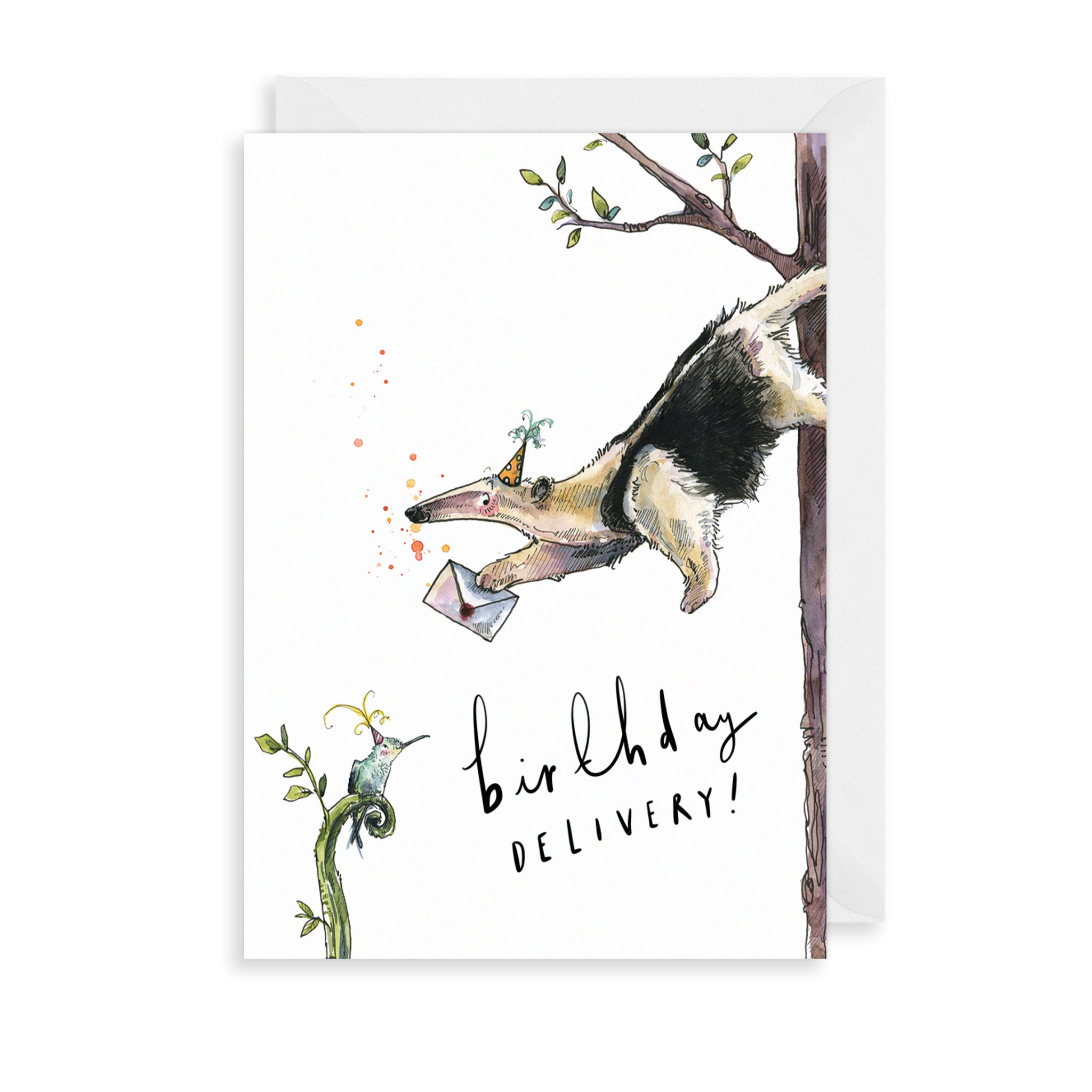 Birthday Delivery Greetings Card The Art File