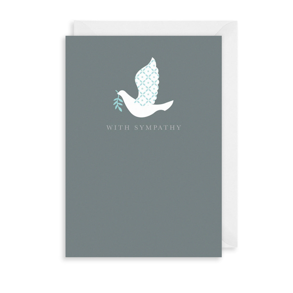 Sympathy Dove Greetings Card The Art File