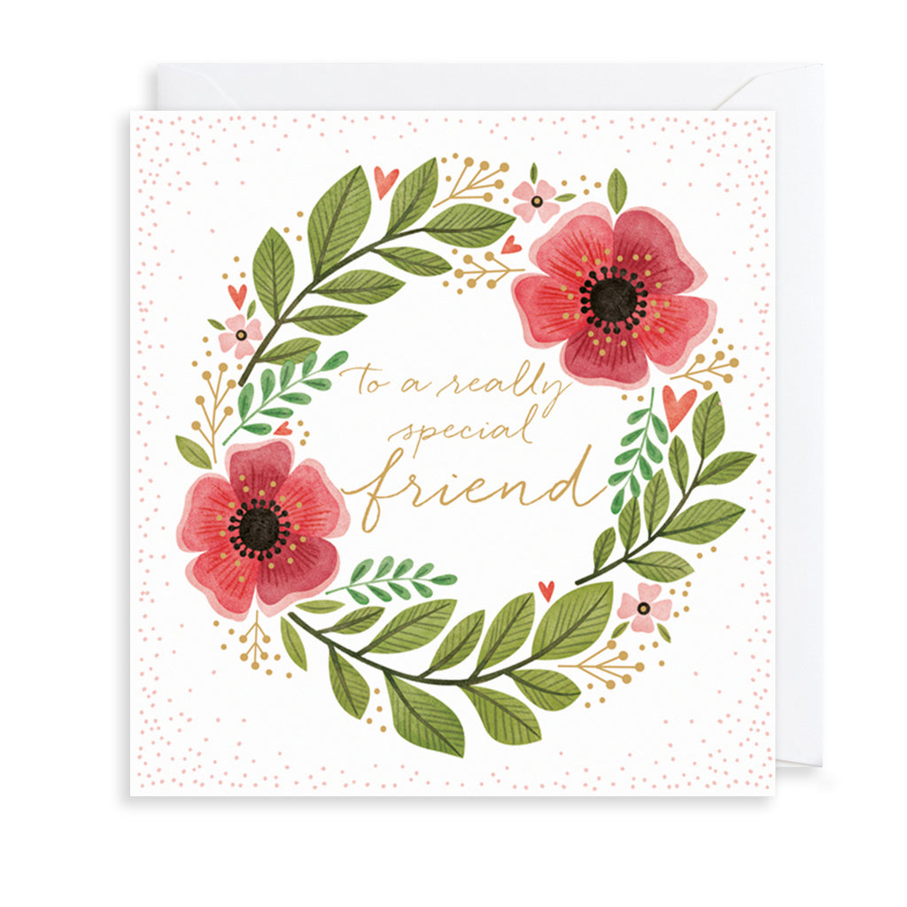 Really Special Friend Greetings Card The Art File