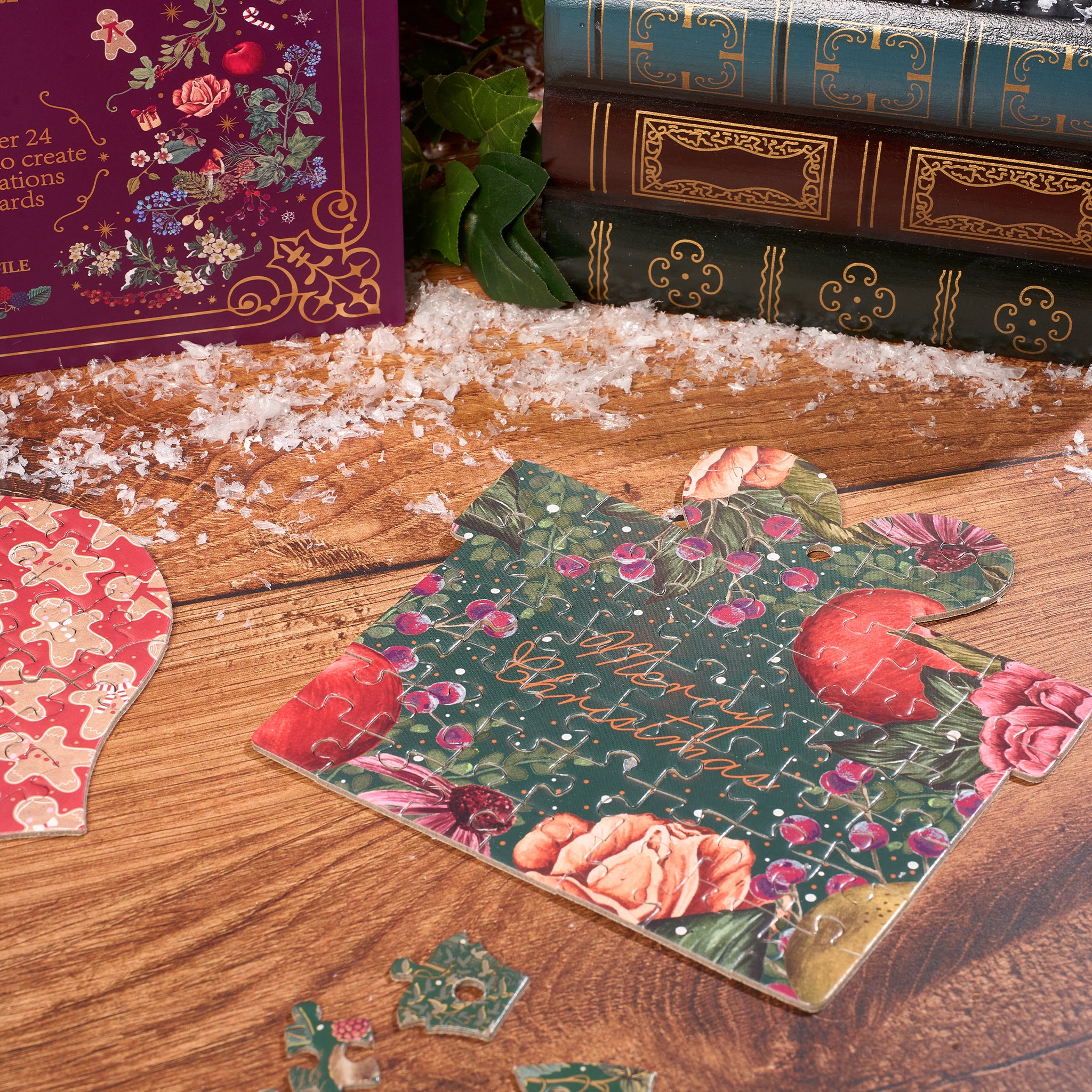 24 Mini Jigsaw Puzzles Advent Calendar - Tales of Christmas