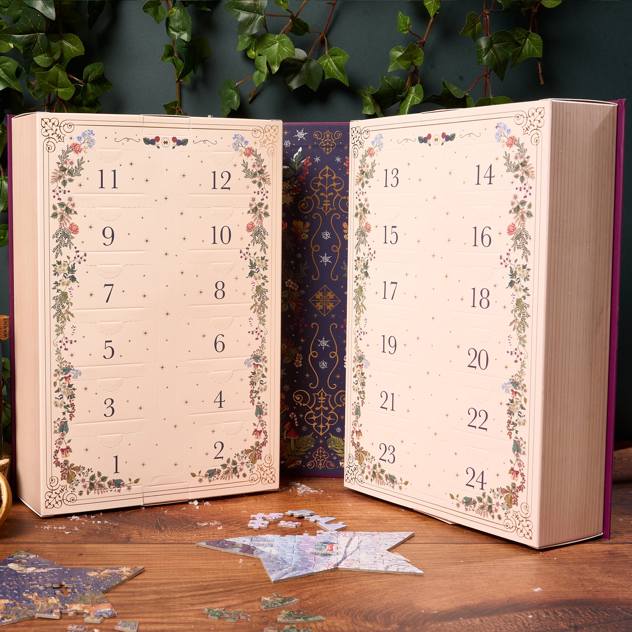 24 Mini Jigsaw Puzzles Advent Calendar - Tales of Christmas