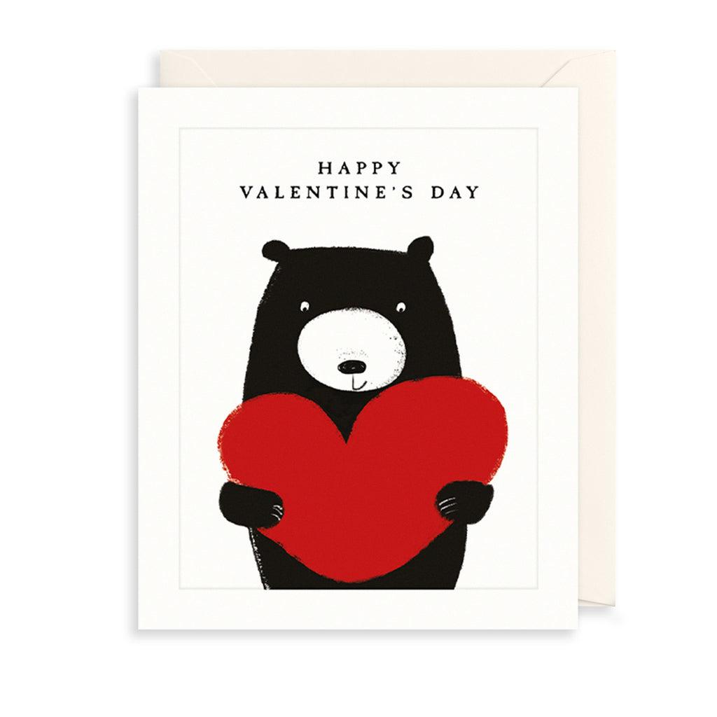 Valentine's Heart Greetings Card The Art File
