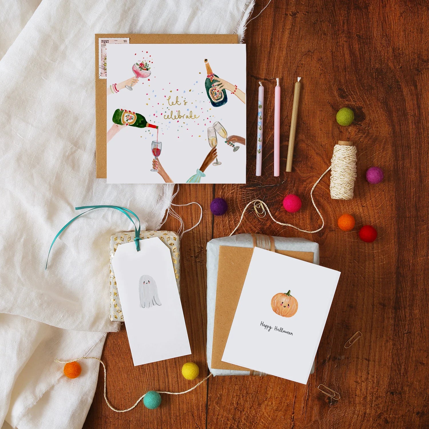 Halloween Pumpkin Mini Card