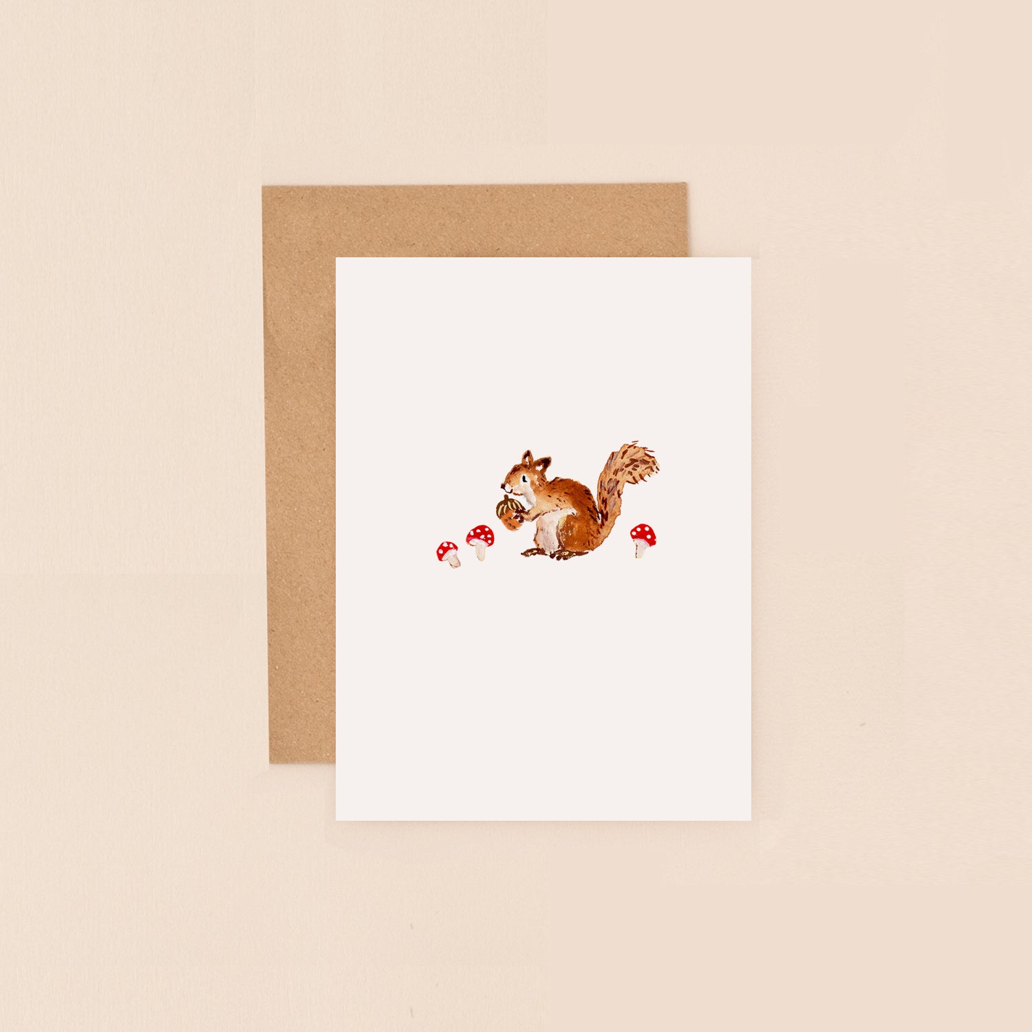 Squirrel Mini Card