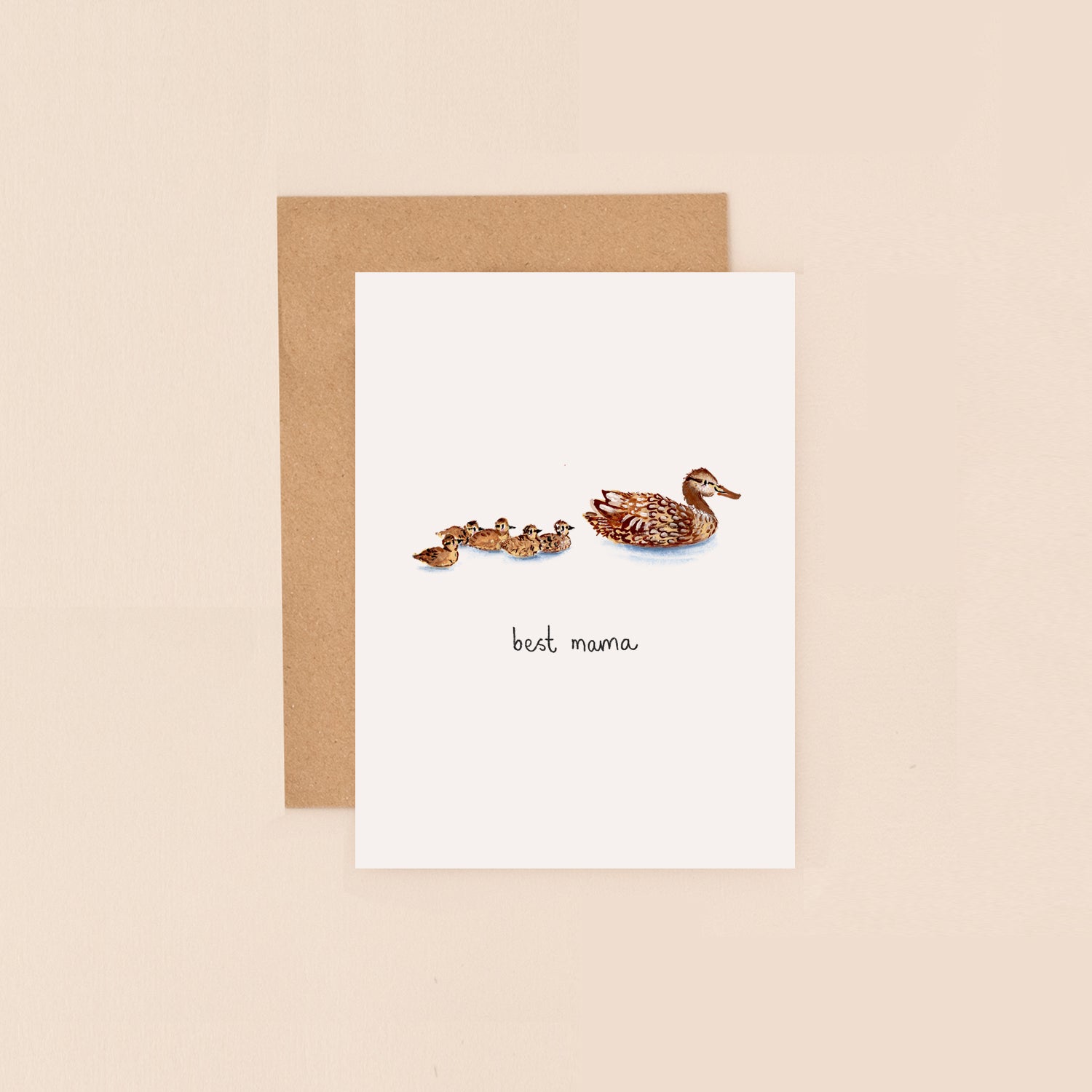 Ducks Best Mama Mini Card