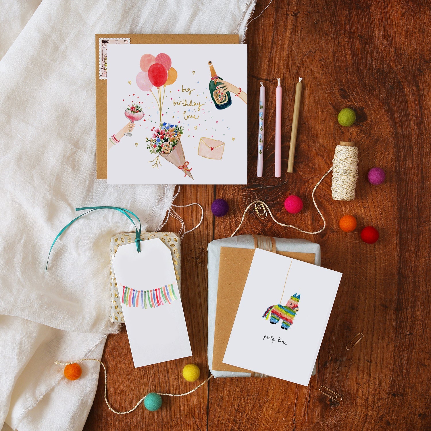 Piñata Mini Card