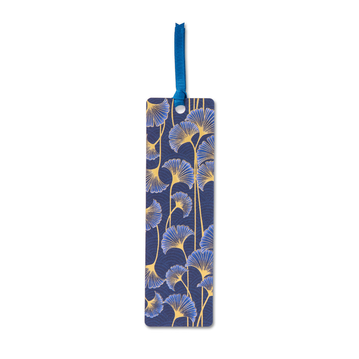 Blue Floral Bookmark