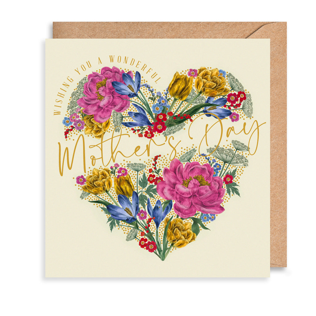 Wonderful Mother's Day Greetings Card The Art File