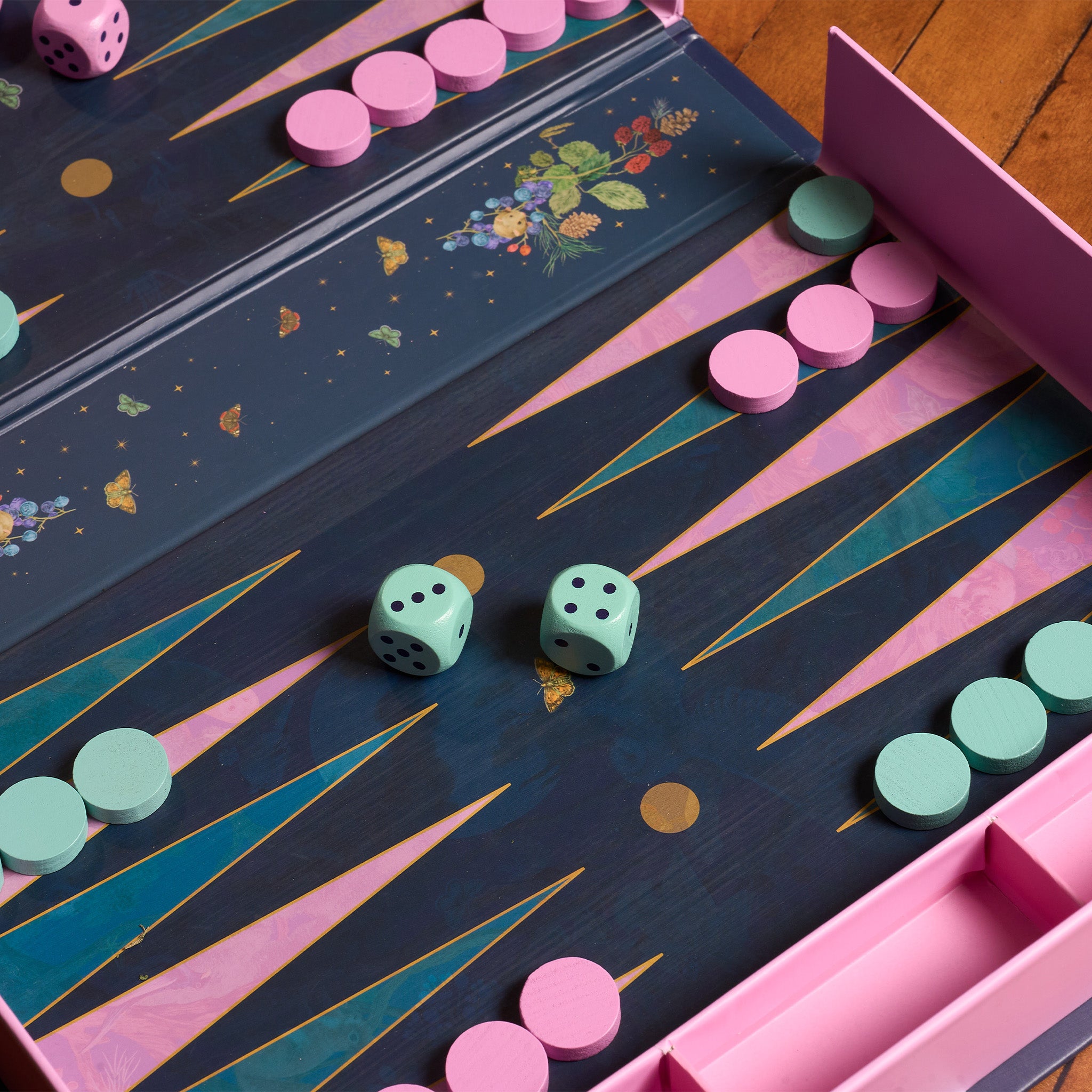 Backgammon Board Game - The Art File x Gibsons Games
