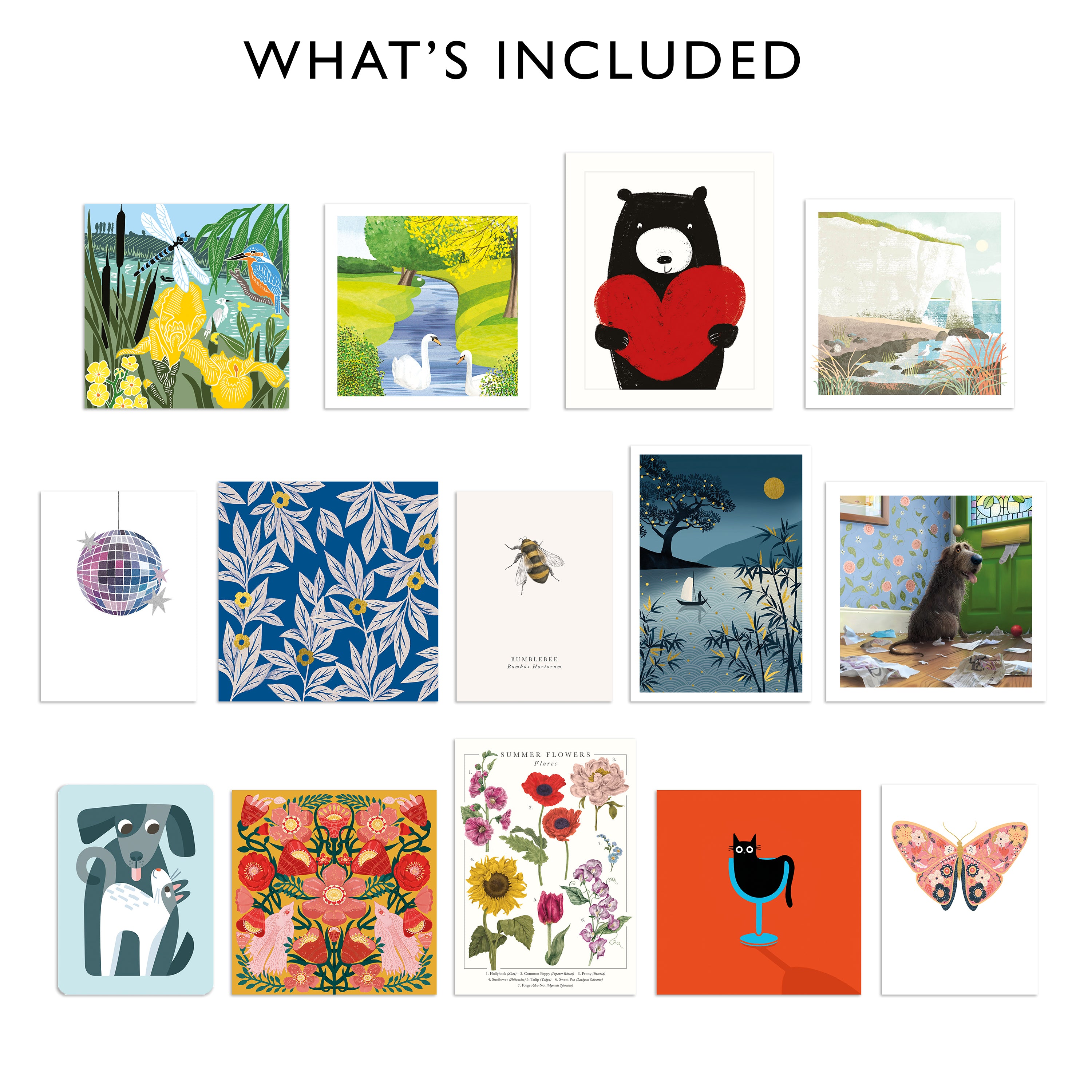 Blank Card Bundle - 15 Cards