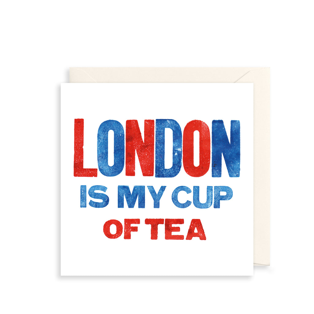 Cup of Tea Greetings Card The Art File