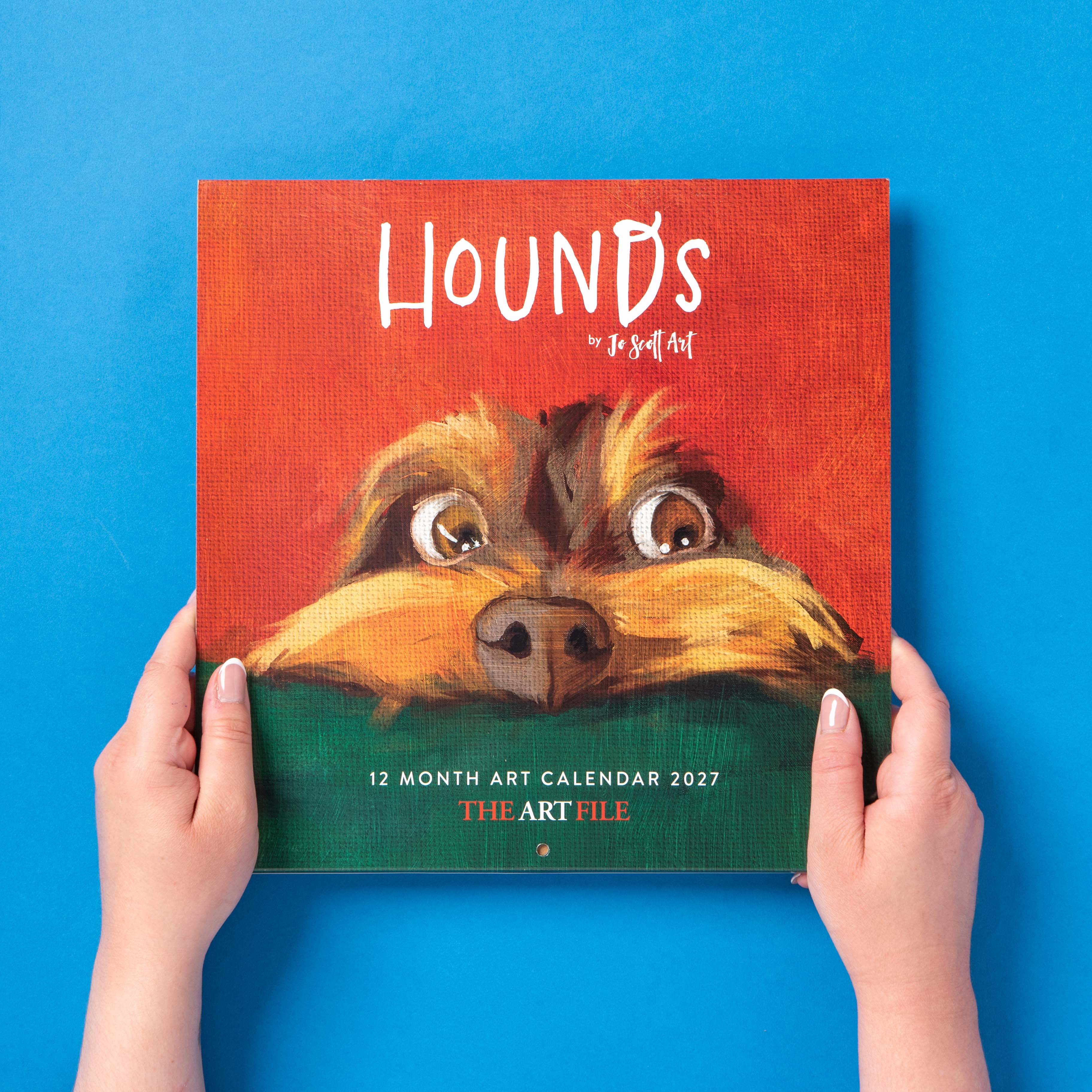Hounds 2027 Wall Calendar