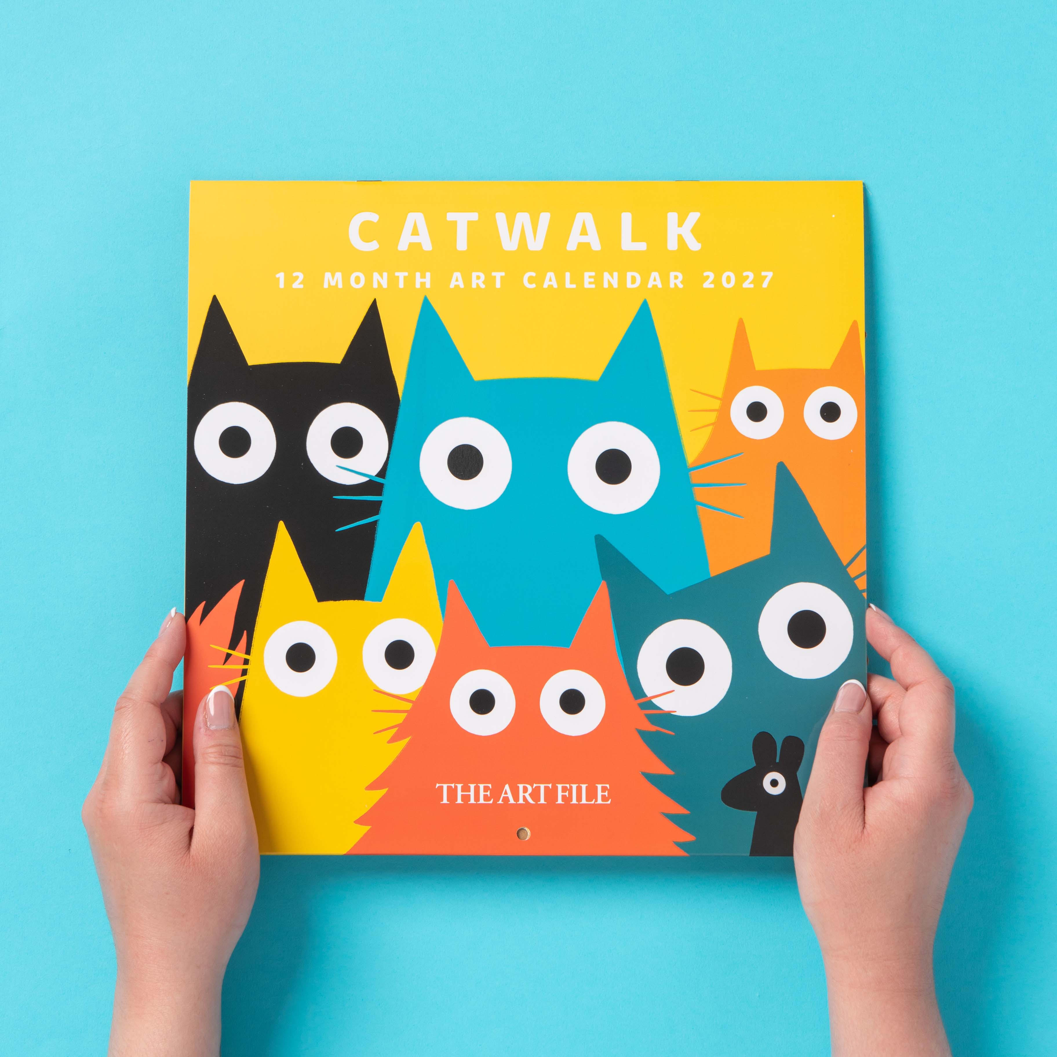 Catwalk 2027 Wall Calendar