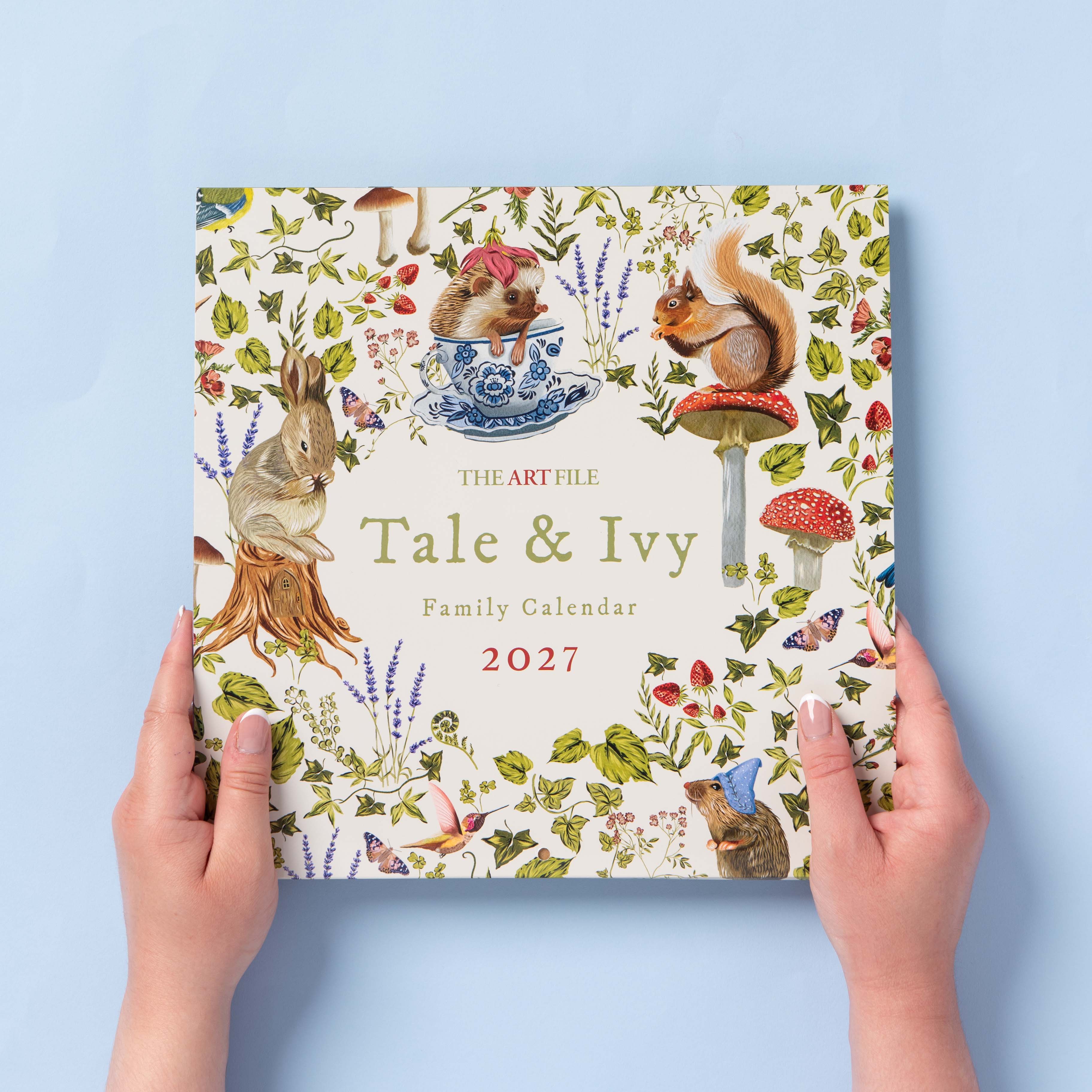 Tale & Ivy 2027 Family Wall Calendar