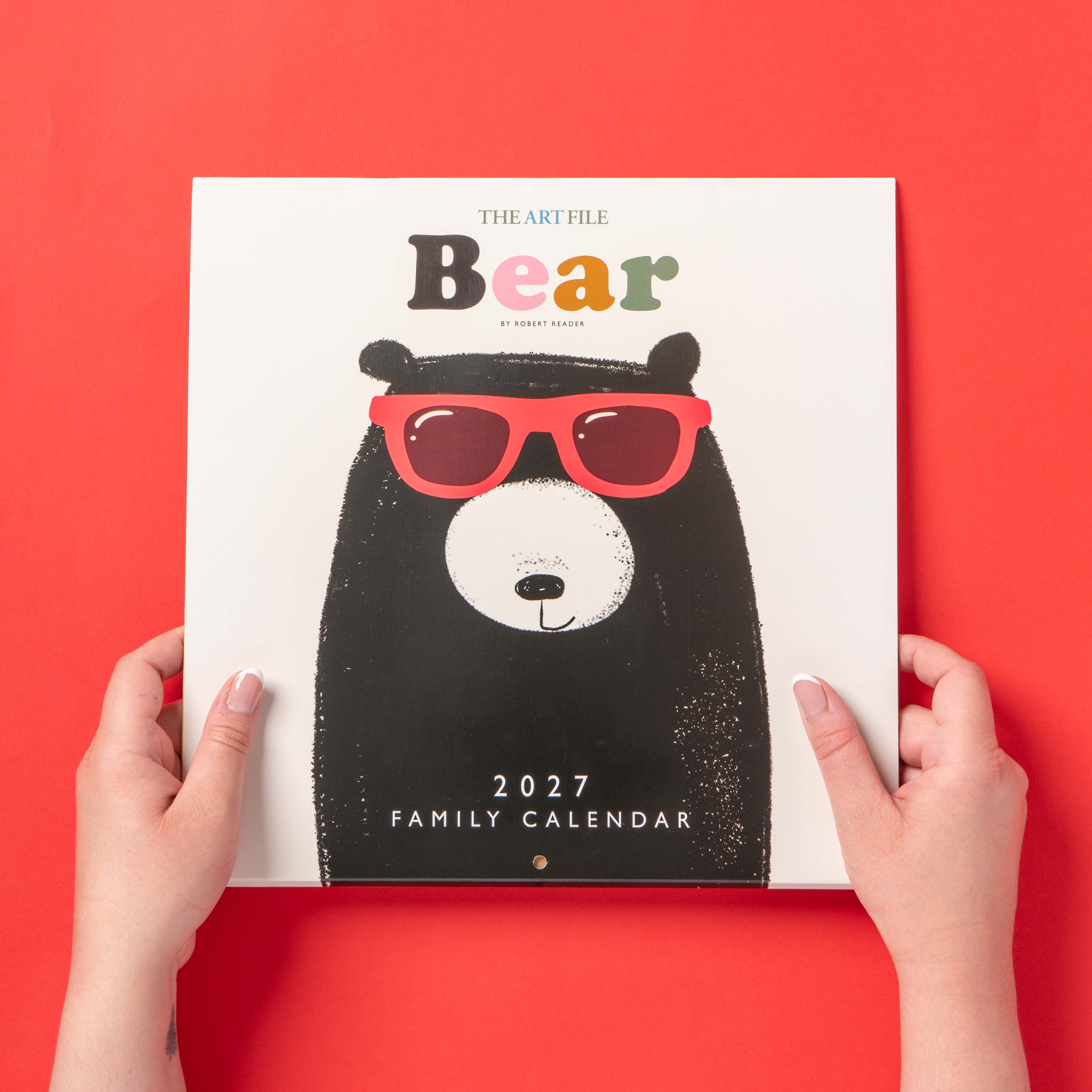 Bear 2027 Family Wall Calendar