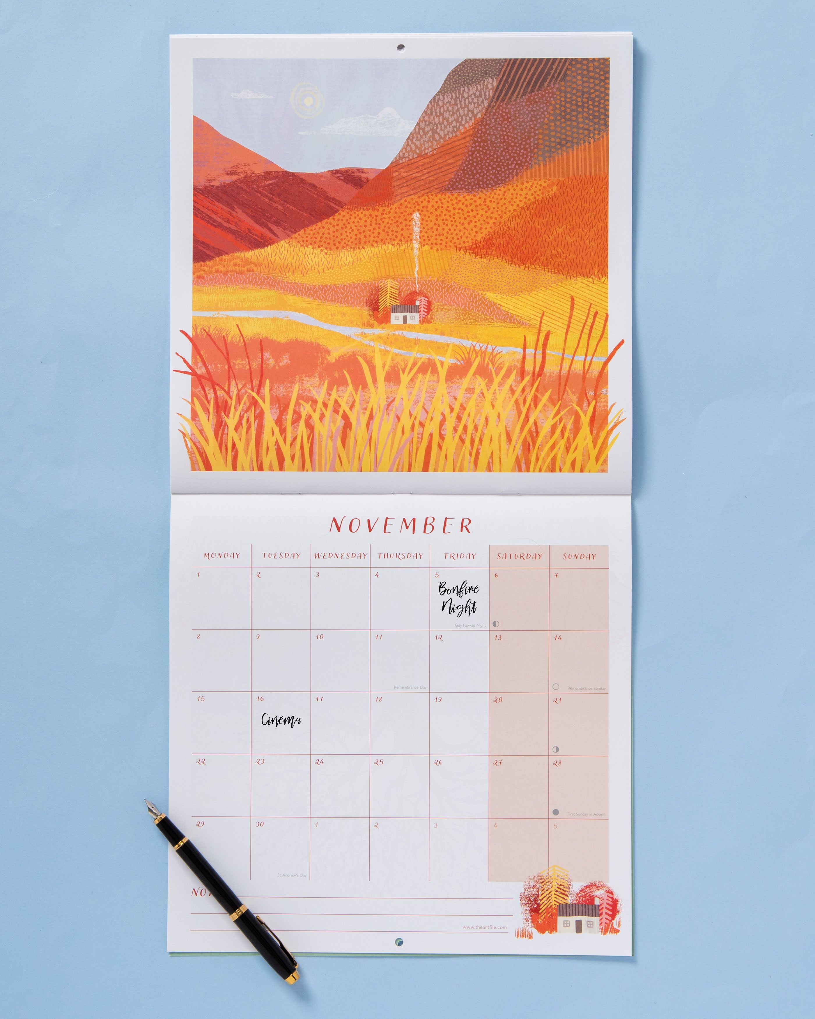 Over the Isles 2027 Wall Calendar