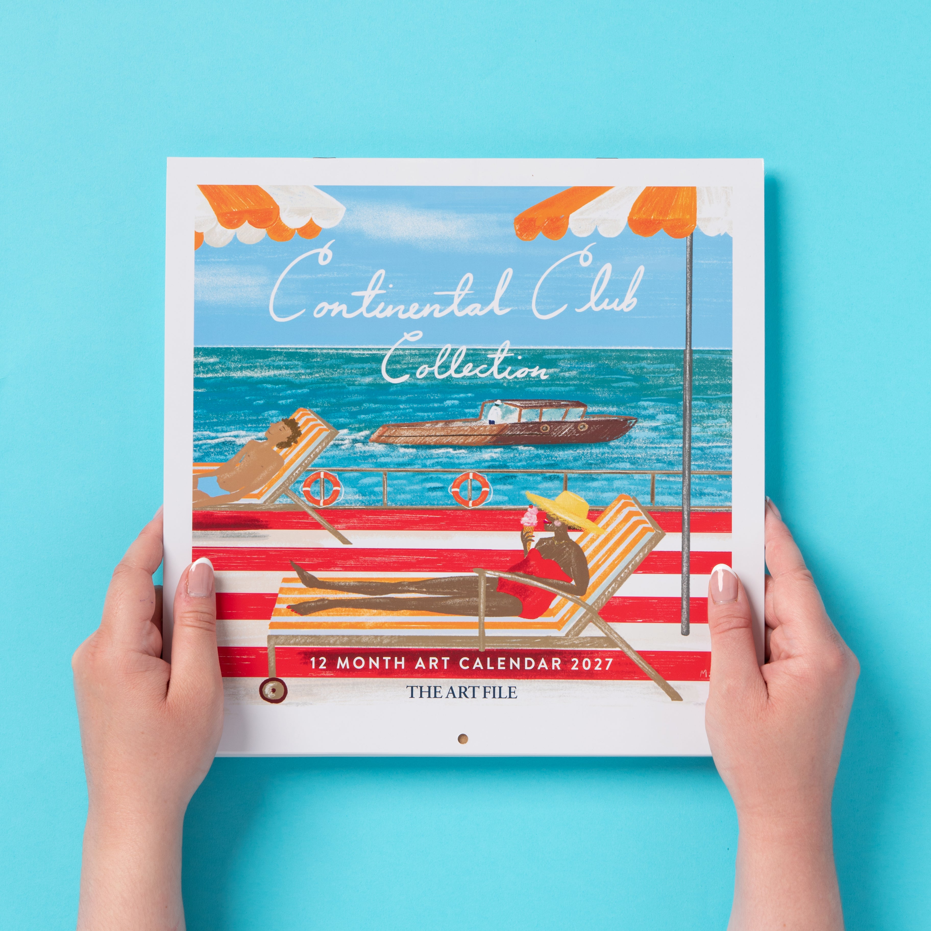 Continental Club Collection 2027 Wall Calendar