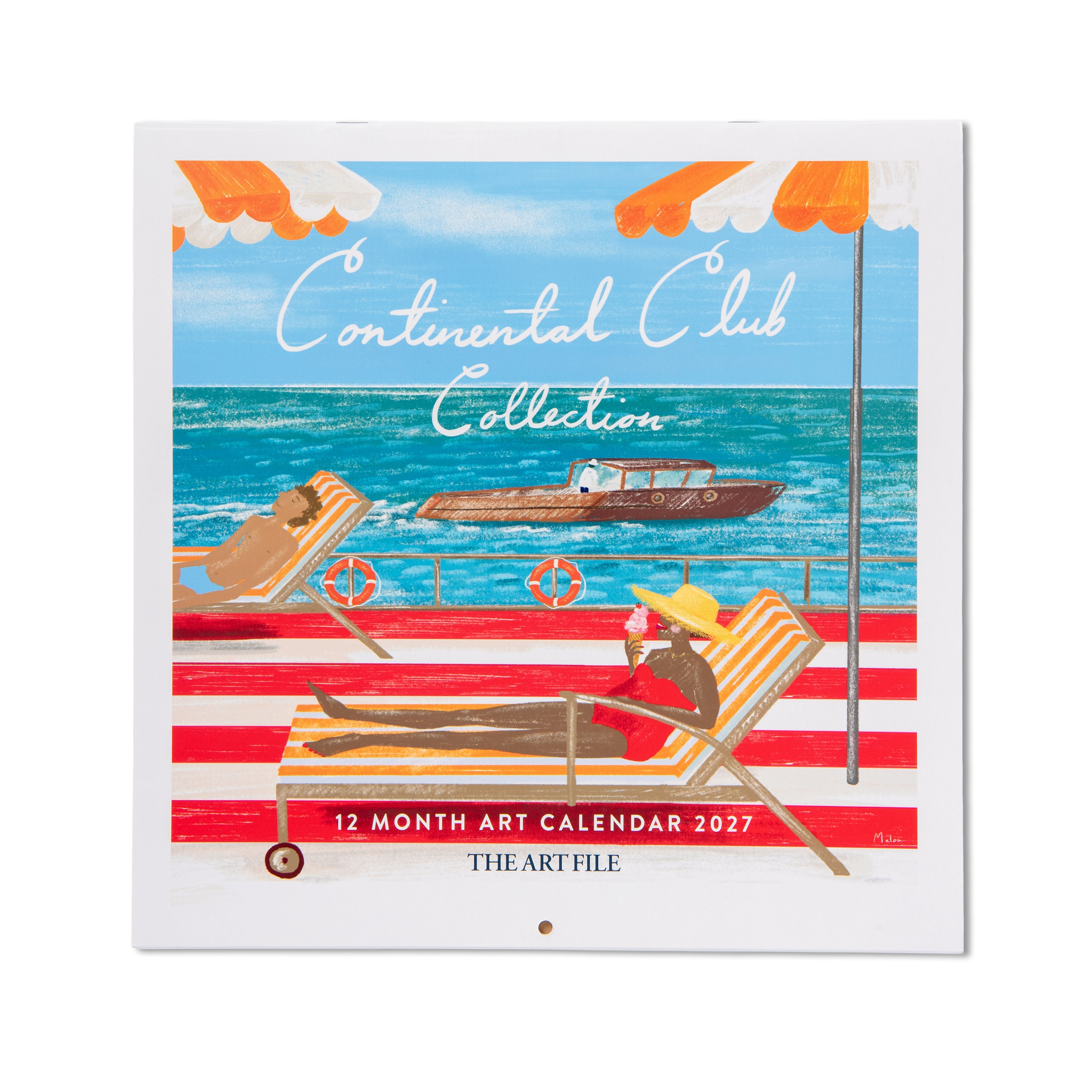 Continental Club Collection 2027 Wall Calendar