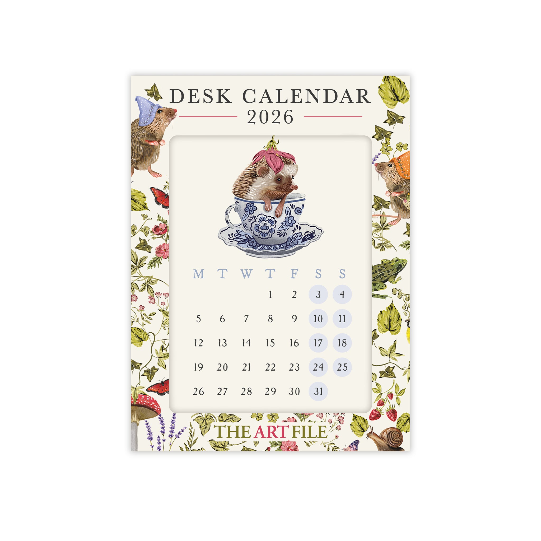 Woodland 2026 Desk Calendar