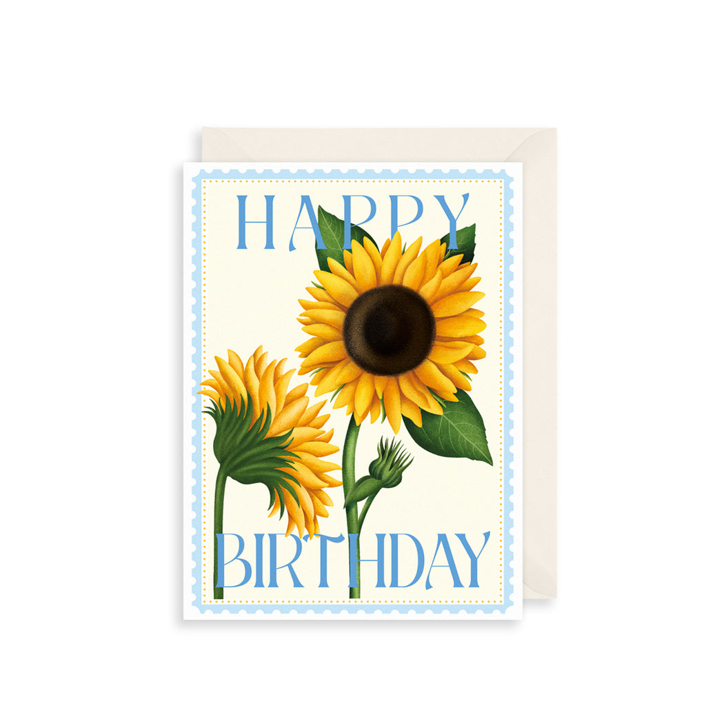Sunflowers Greetings Card The Art File