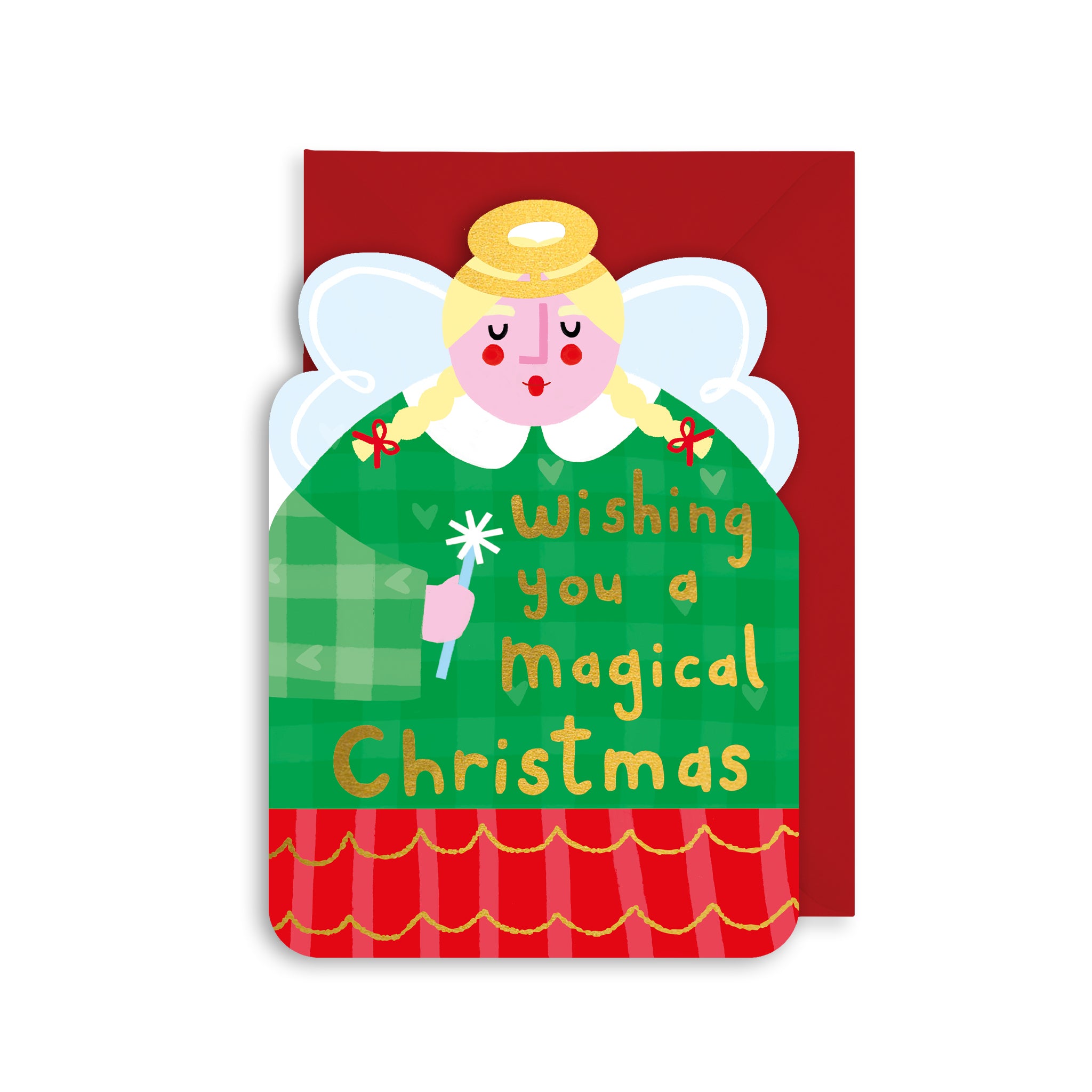 Magical Christmas Angel Christmas Card
