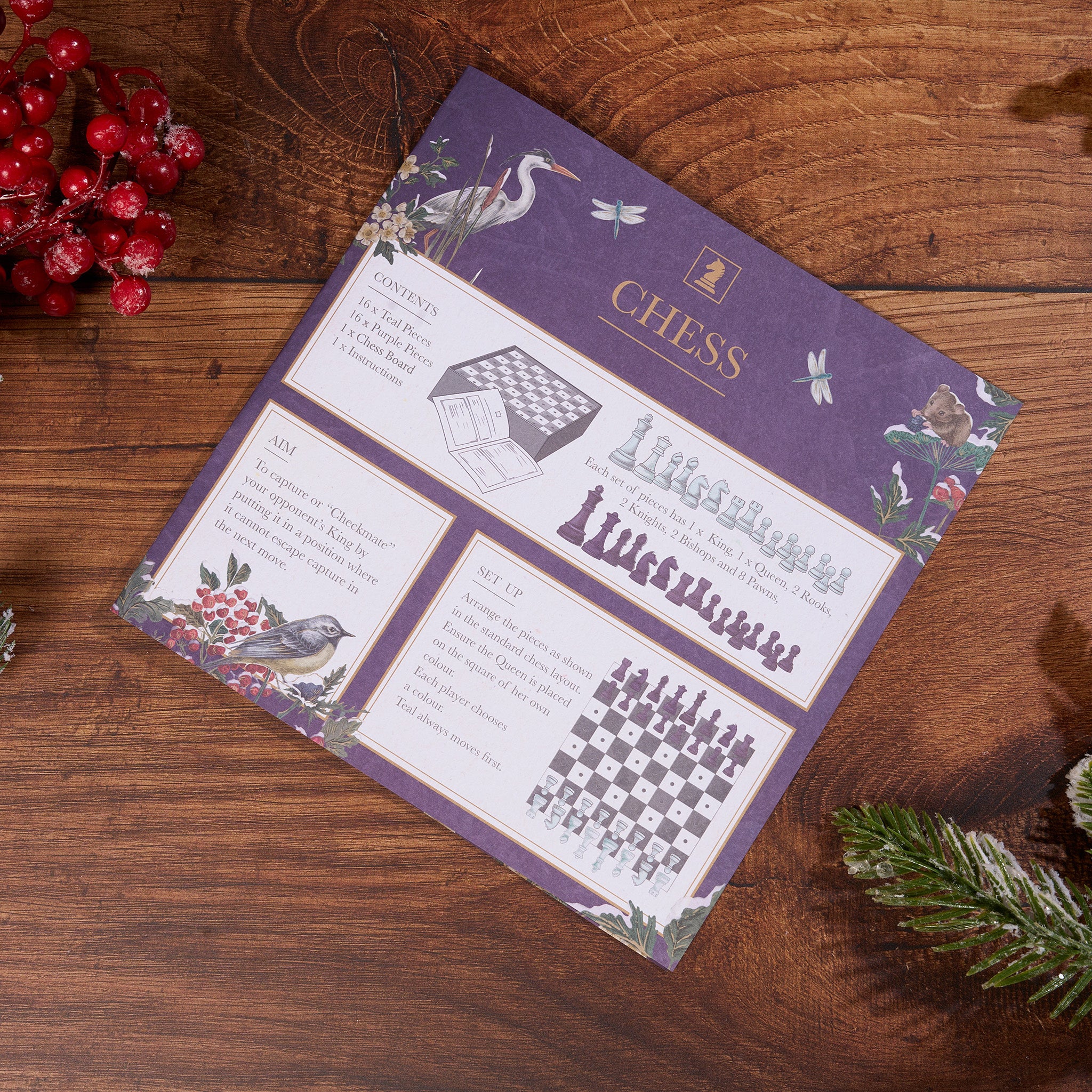 Chess Board Game - The Art File x Gibsons Games