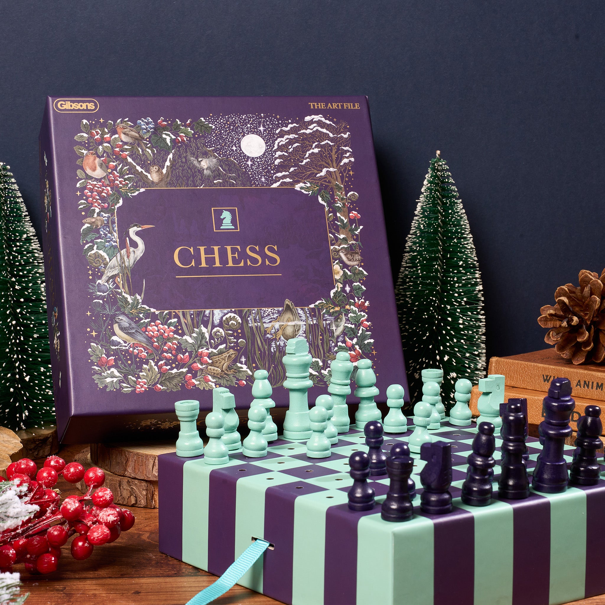 Chess Board Game - The Art File x Gibsons Games