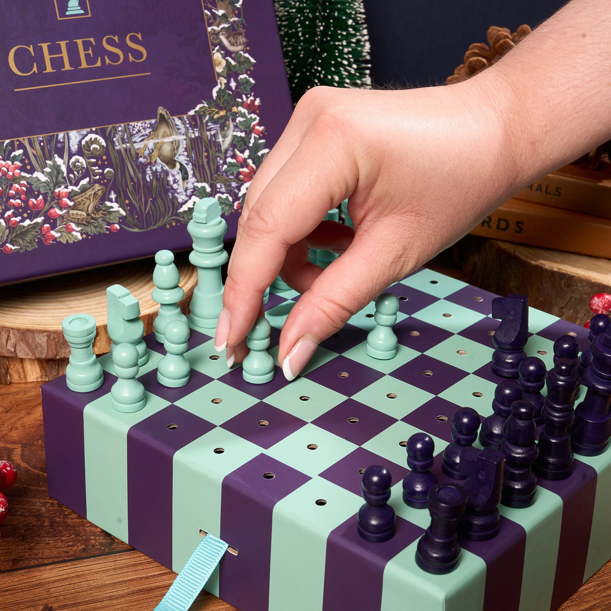 Chess Board Game - The Art File x Gibsons Games