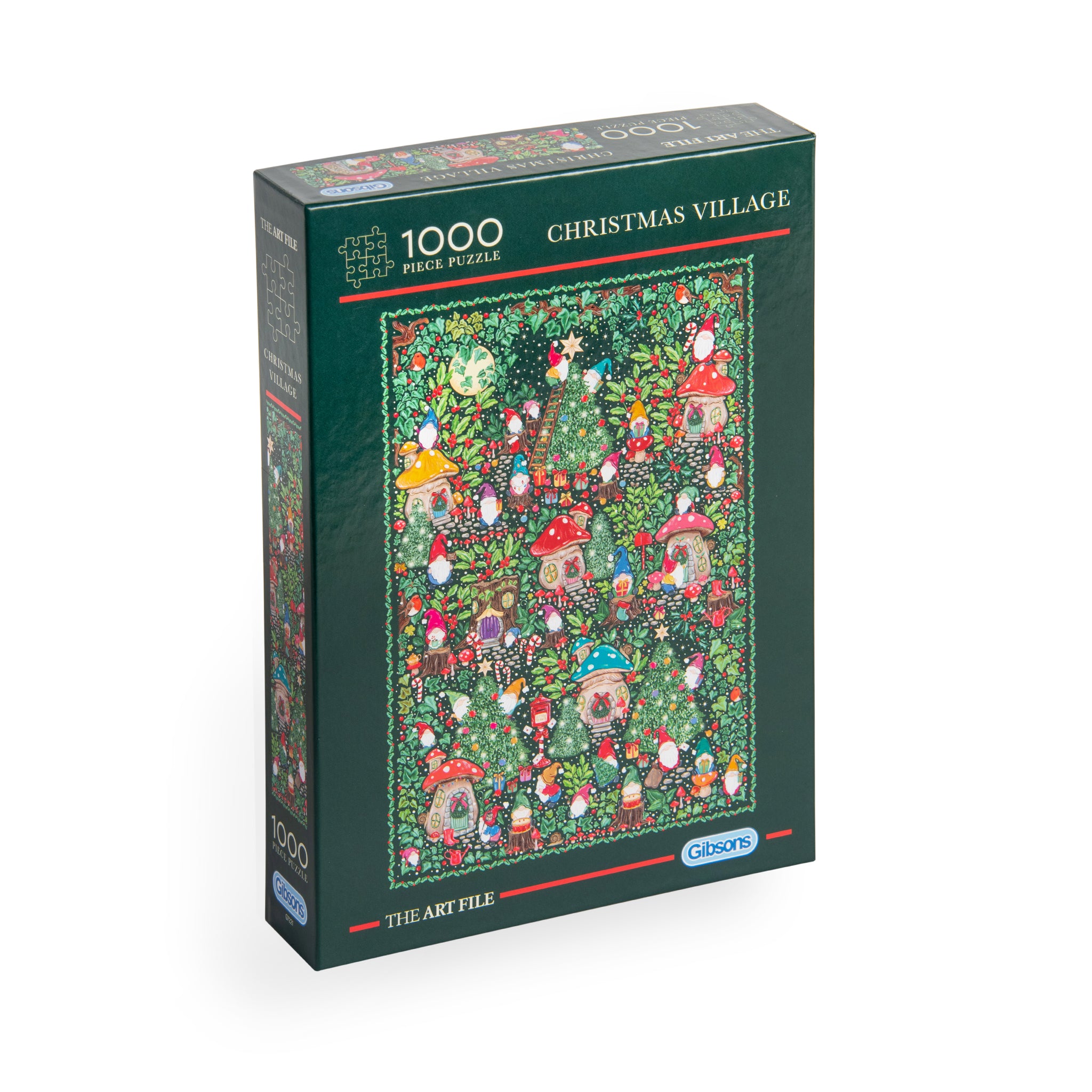 Christmas Village, 1,000 Piece Jigsaw Puzzle