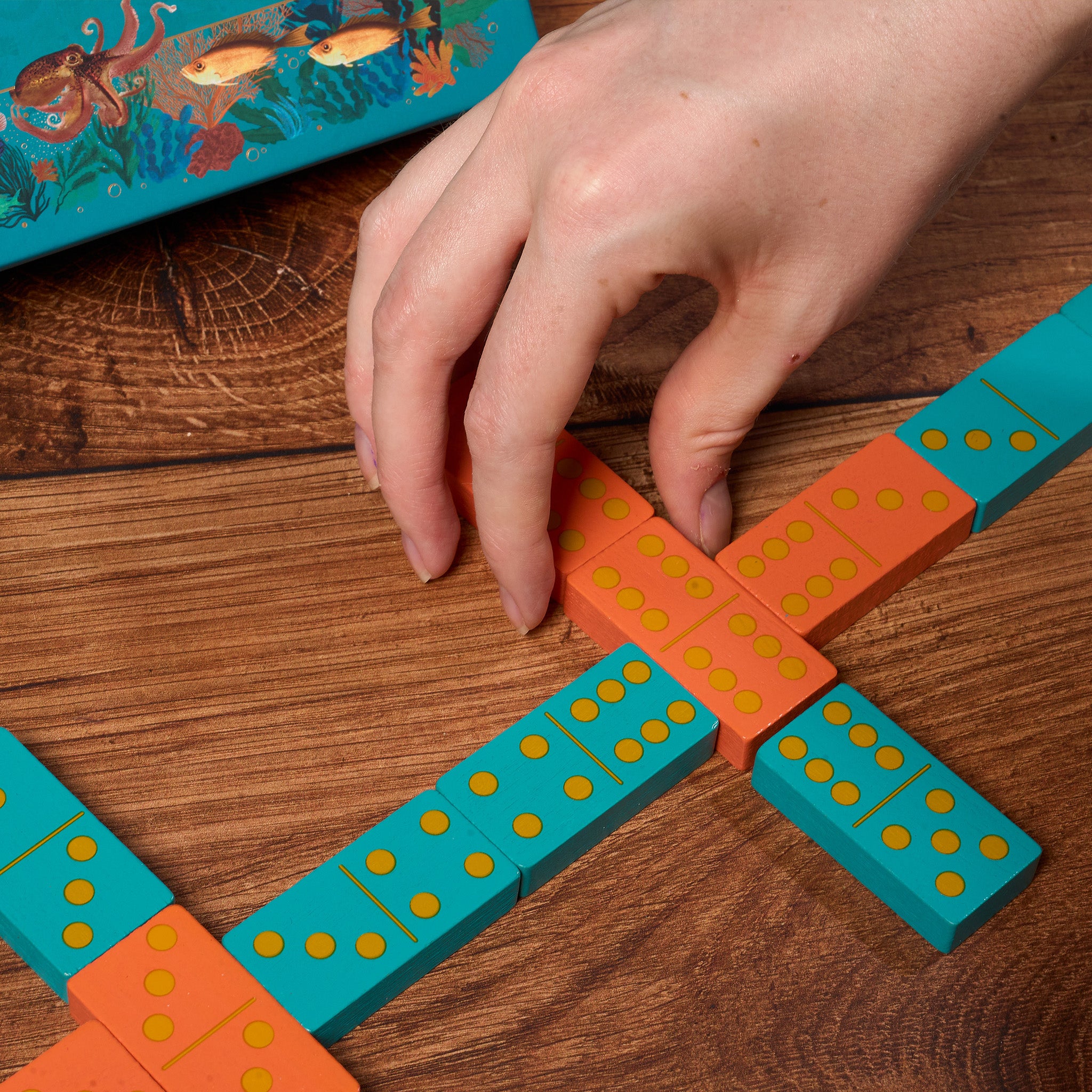 Dominoes Game - The Art File x Gibsons Games