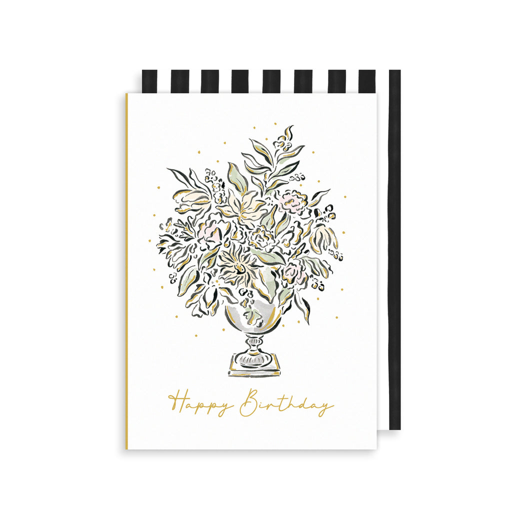 Flower Bouquet Greetings Card The Art File
