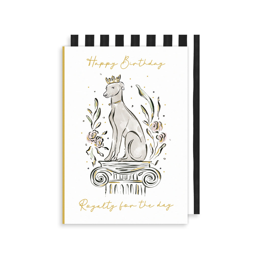 Royalty For The Day Greetings Card The Art File