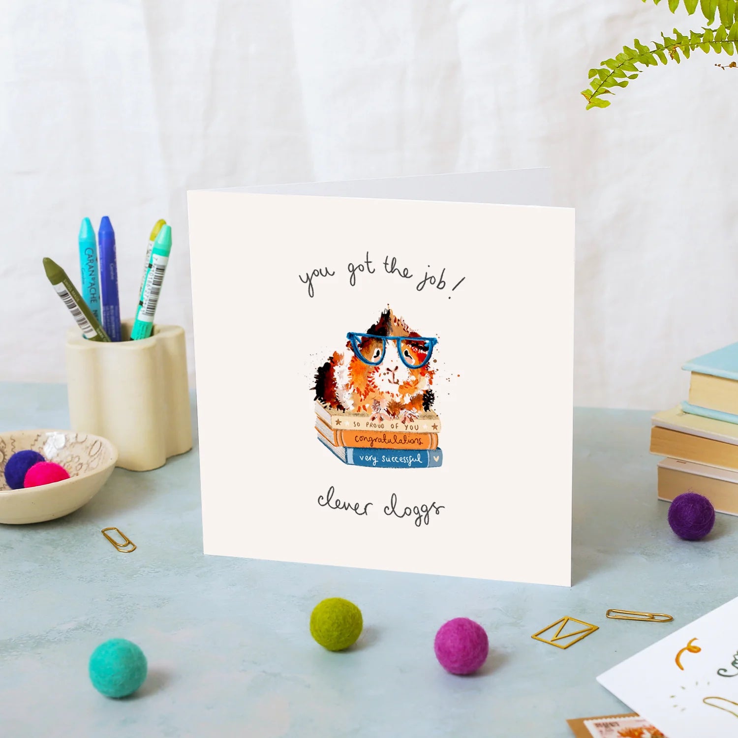 Guinea Pig You Got the Job Card