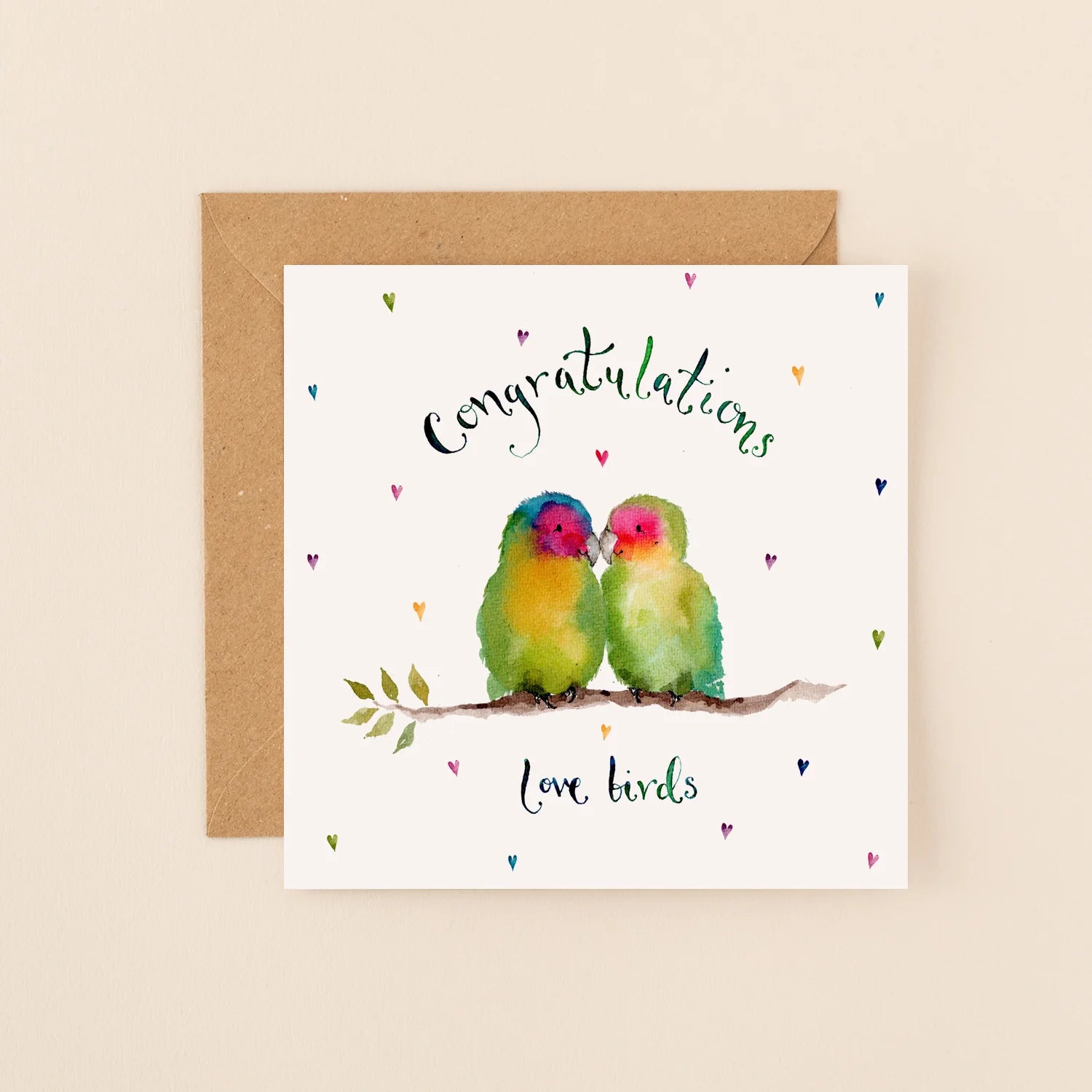 Congrats Love Birds Card
