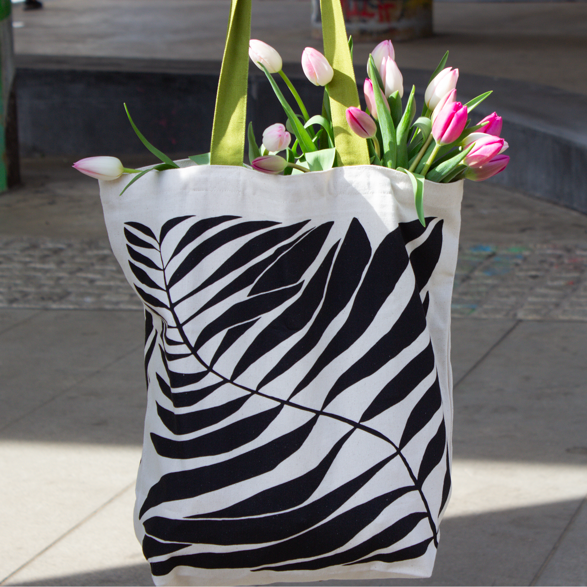 Fern Leaf Tote Bag