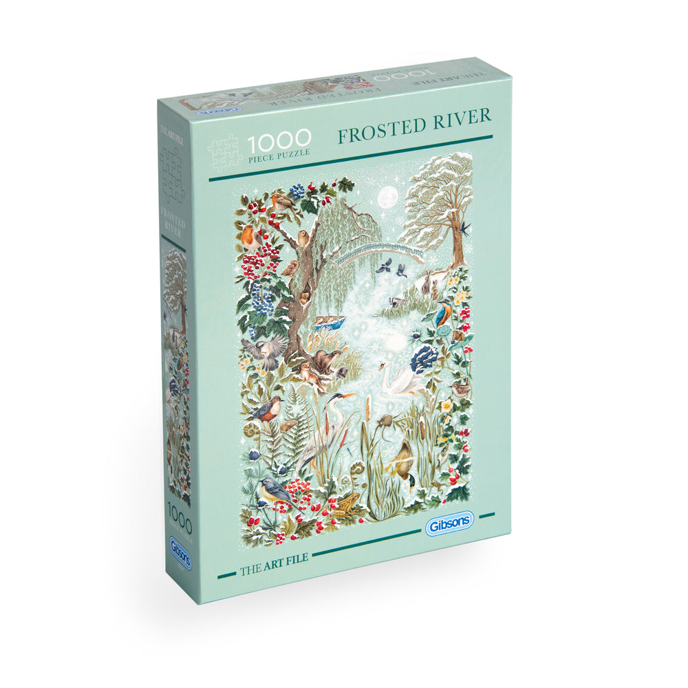 Frosted River - 1,000 Piece Jigsaw Puzzle | The Art File