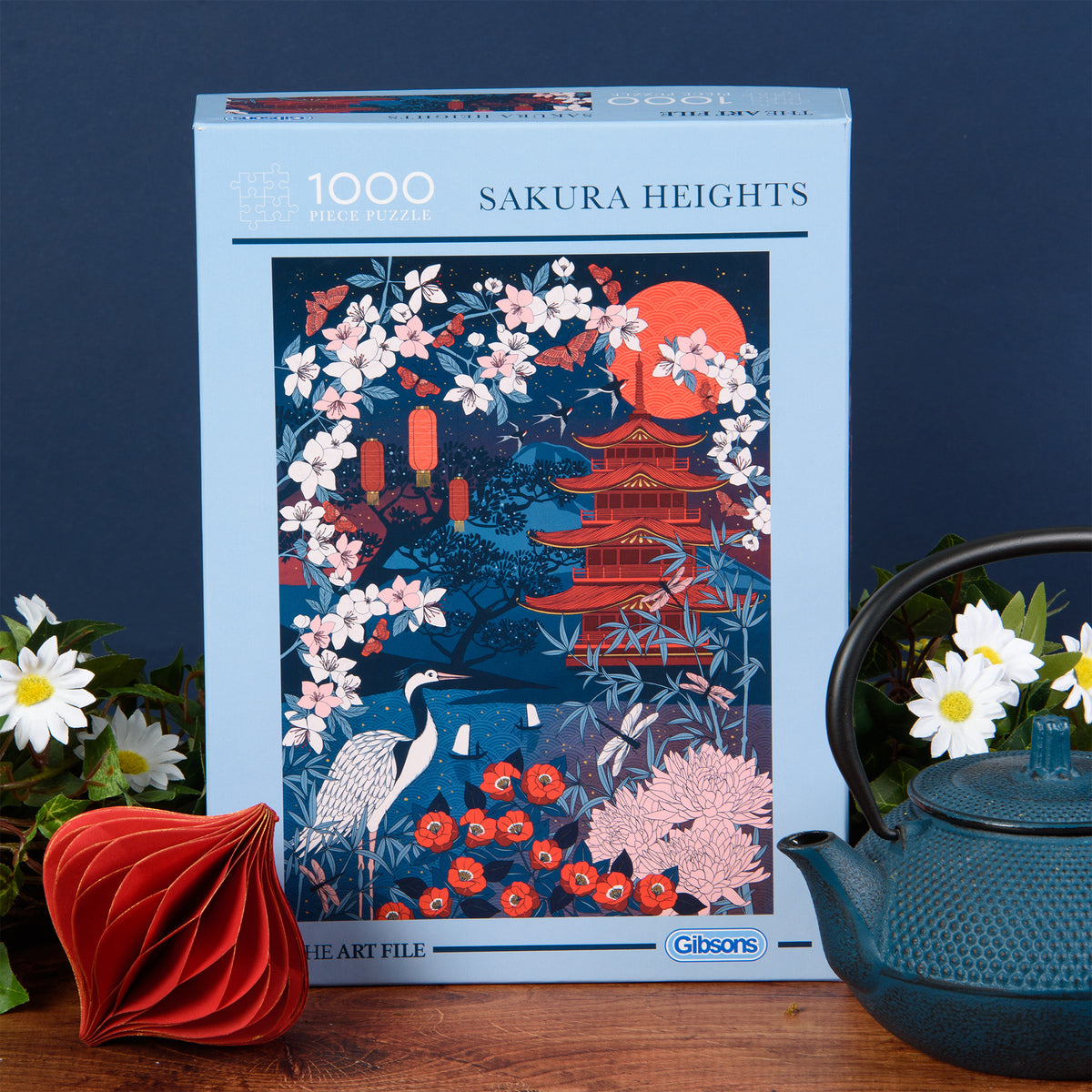 Sakura Heights, 1,000 Piece Jigsaw Puzzle