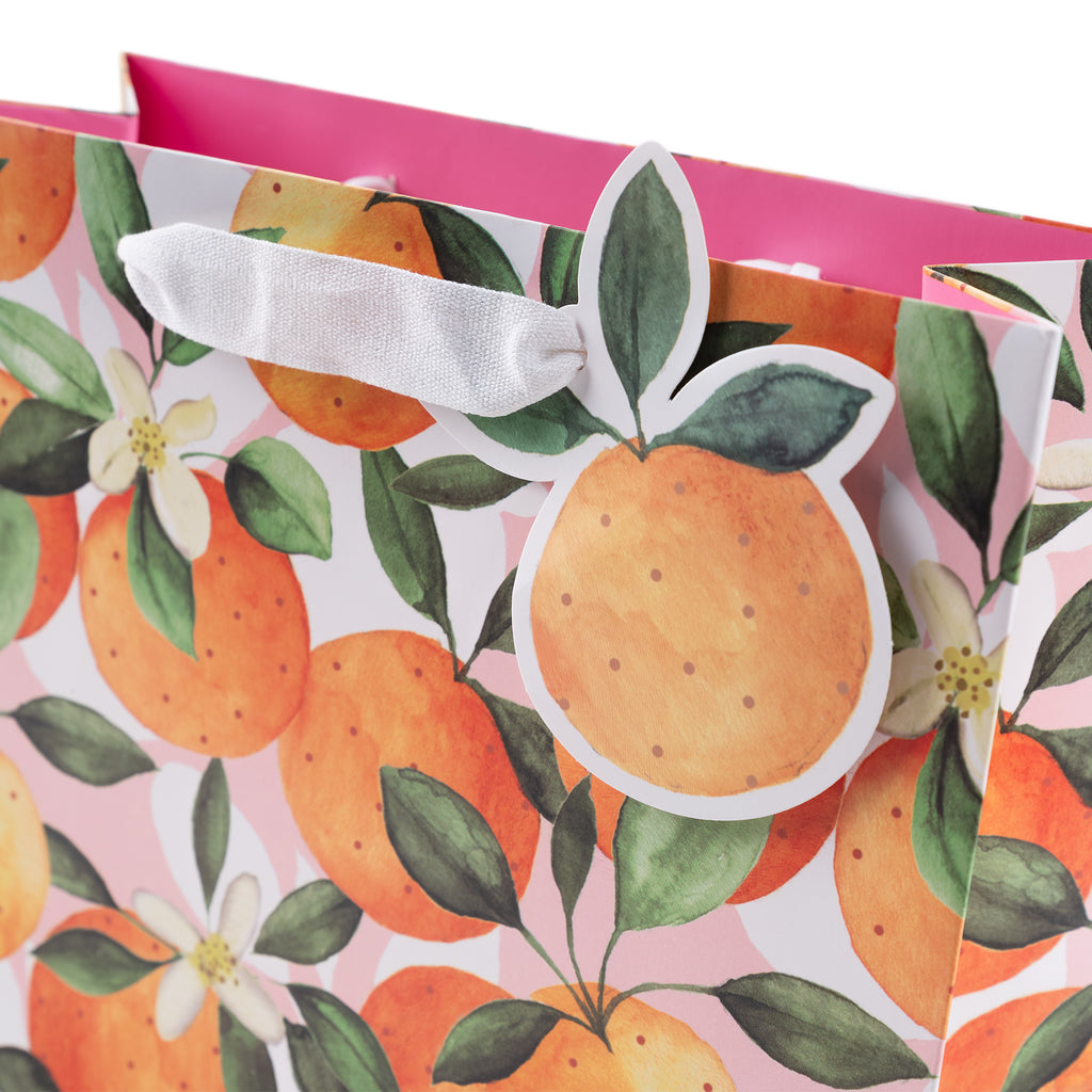 Oranges, Medium Landscape Gift Bag The Art File