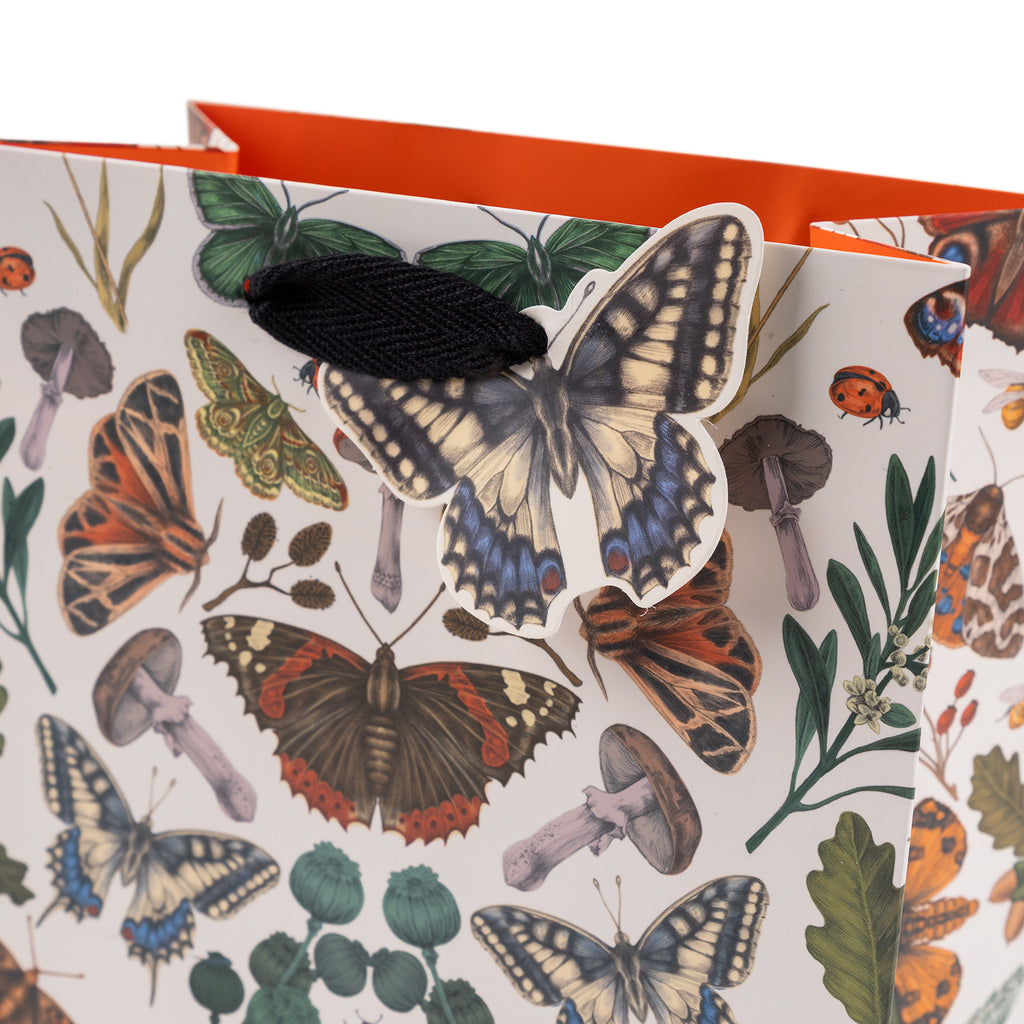 Autumn Butterflies, Medium Gift Bag The Art File